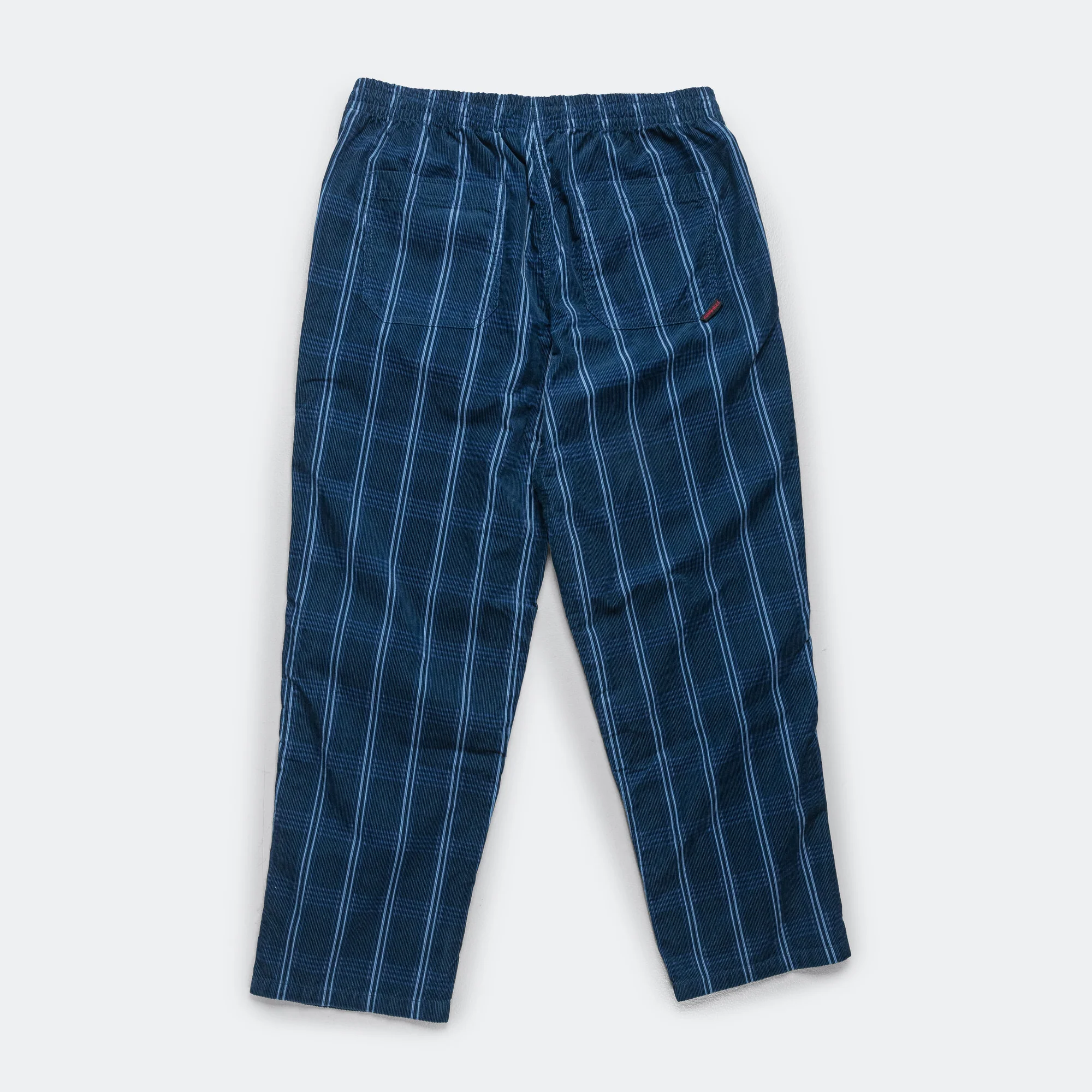 Corduroy Swell Pant - Navy Check - Image 2