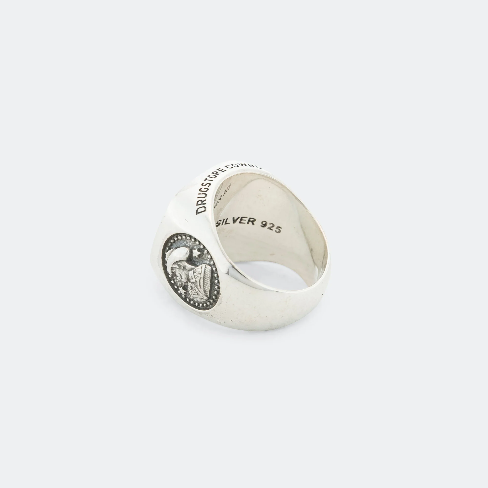 Cowboy Signet Ring - 925 Silver - Image 3