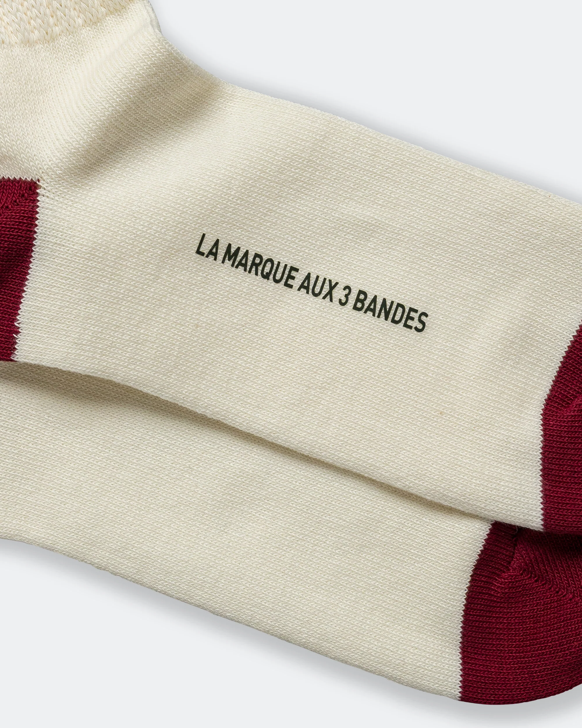 Crew Sock by Edison Chen x CLOT - Cream White - Image 4