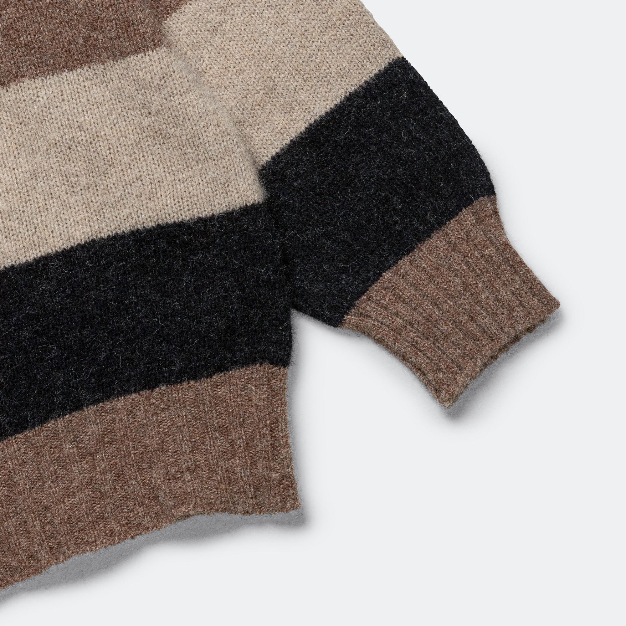 Crew Stripe Shaggy - Light Brown - Image 5