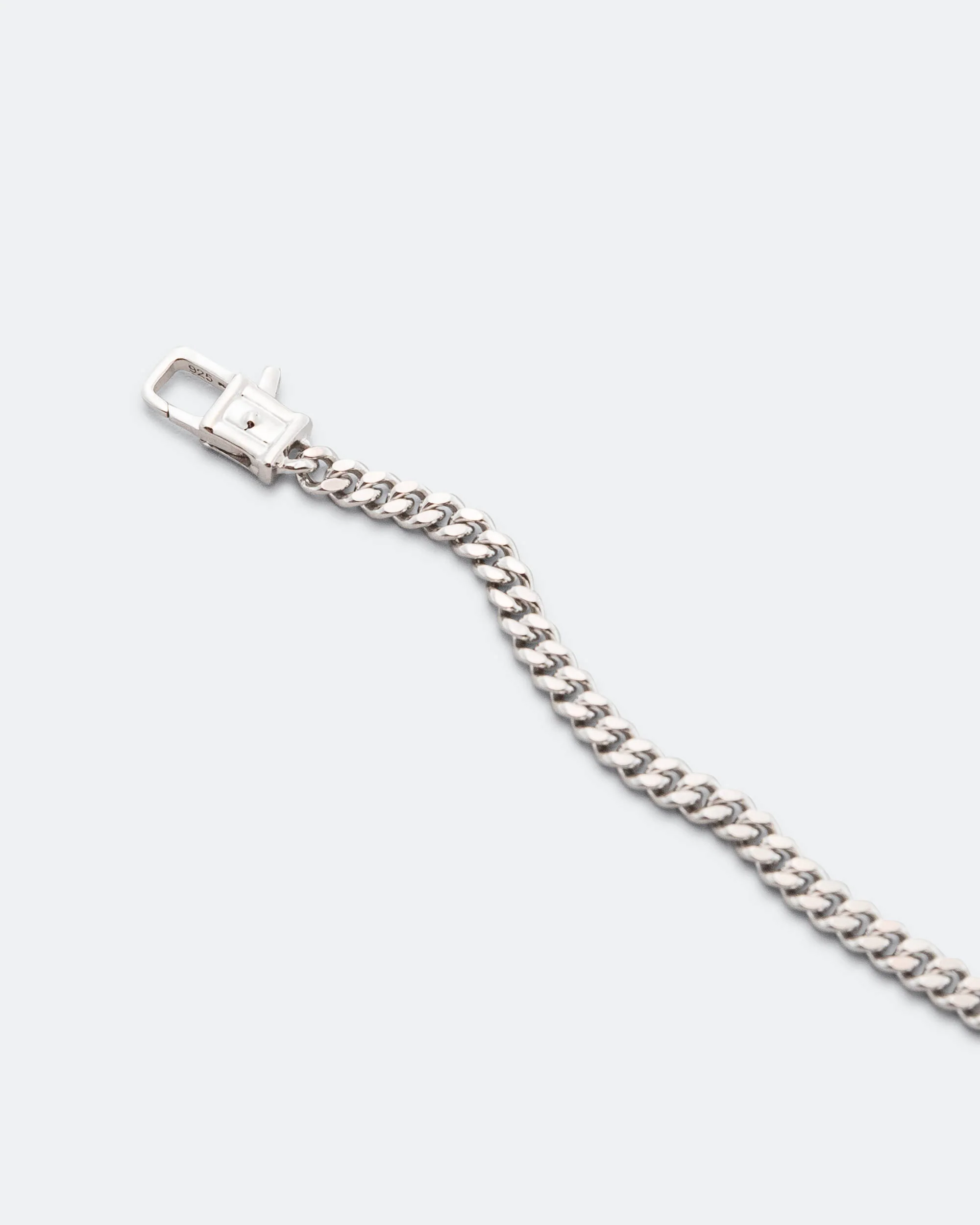 Curb Bracelet M - 925 Silver - Image 3