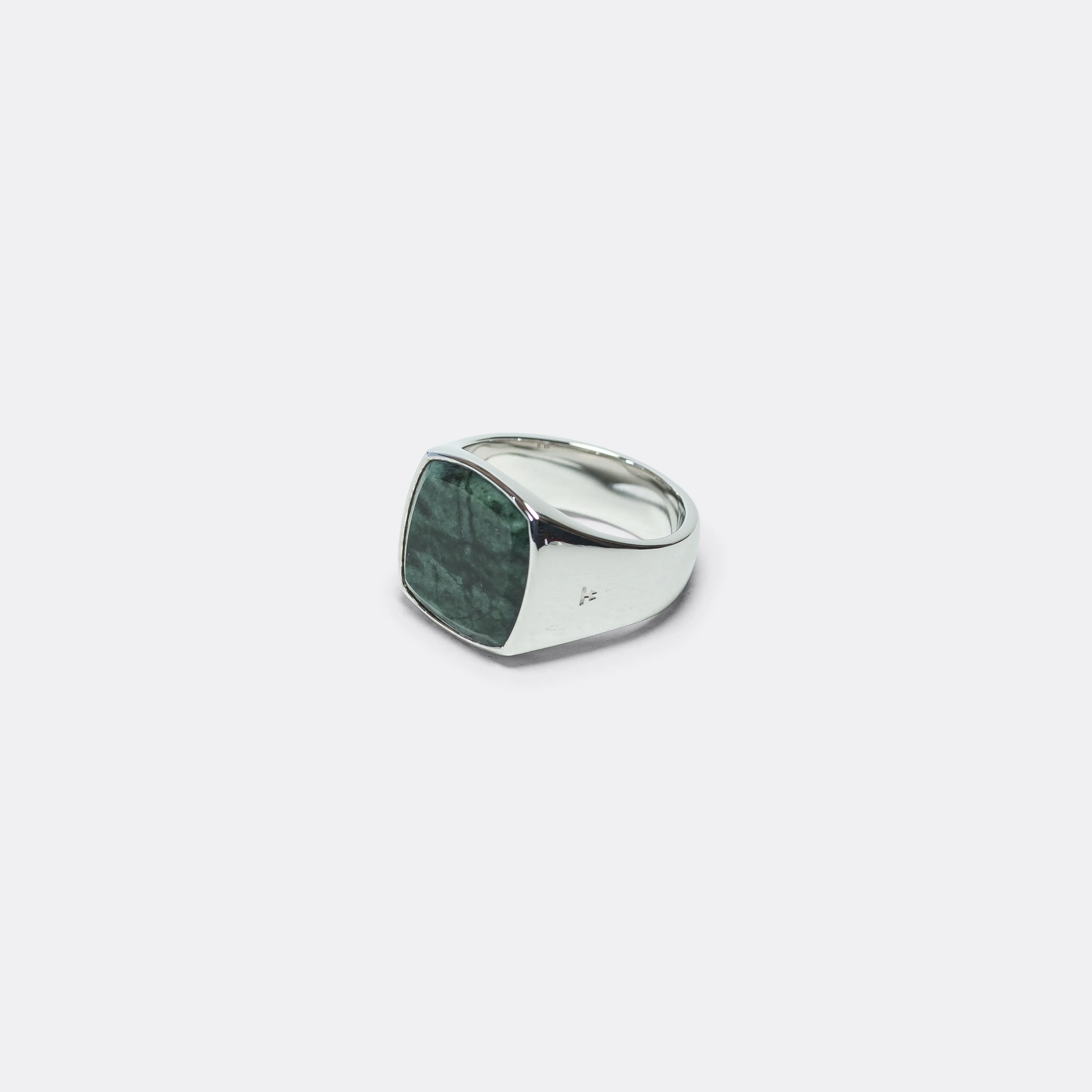 Cushion Ring - Green Marble - Image 18