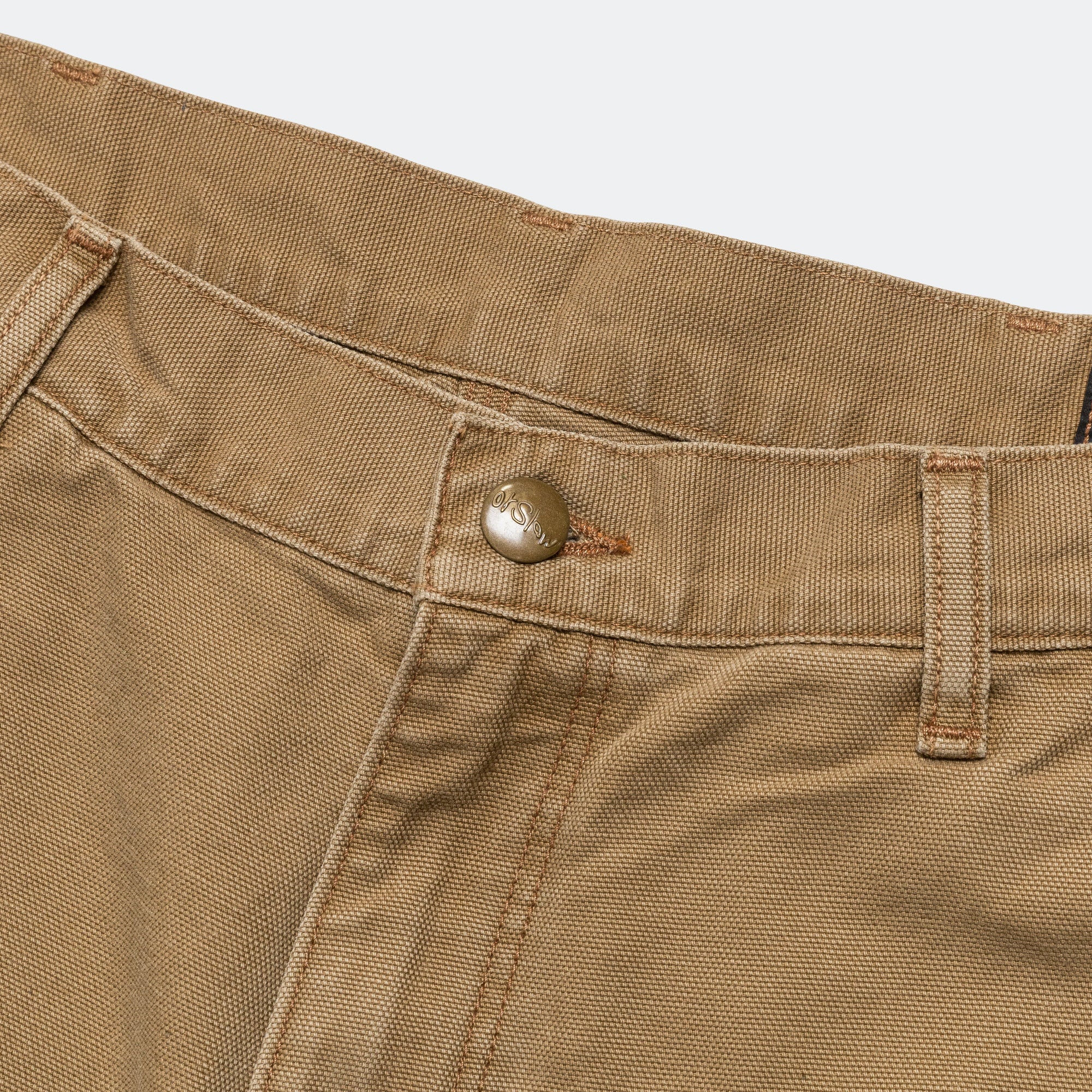 Dad's Fit Painter Pants - Brown - Image 4