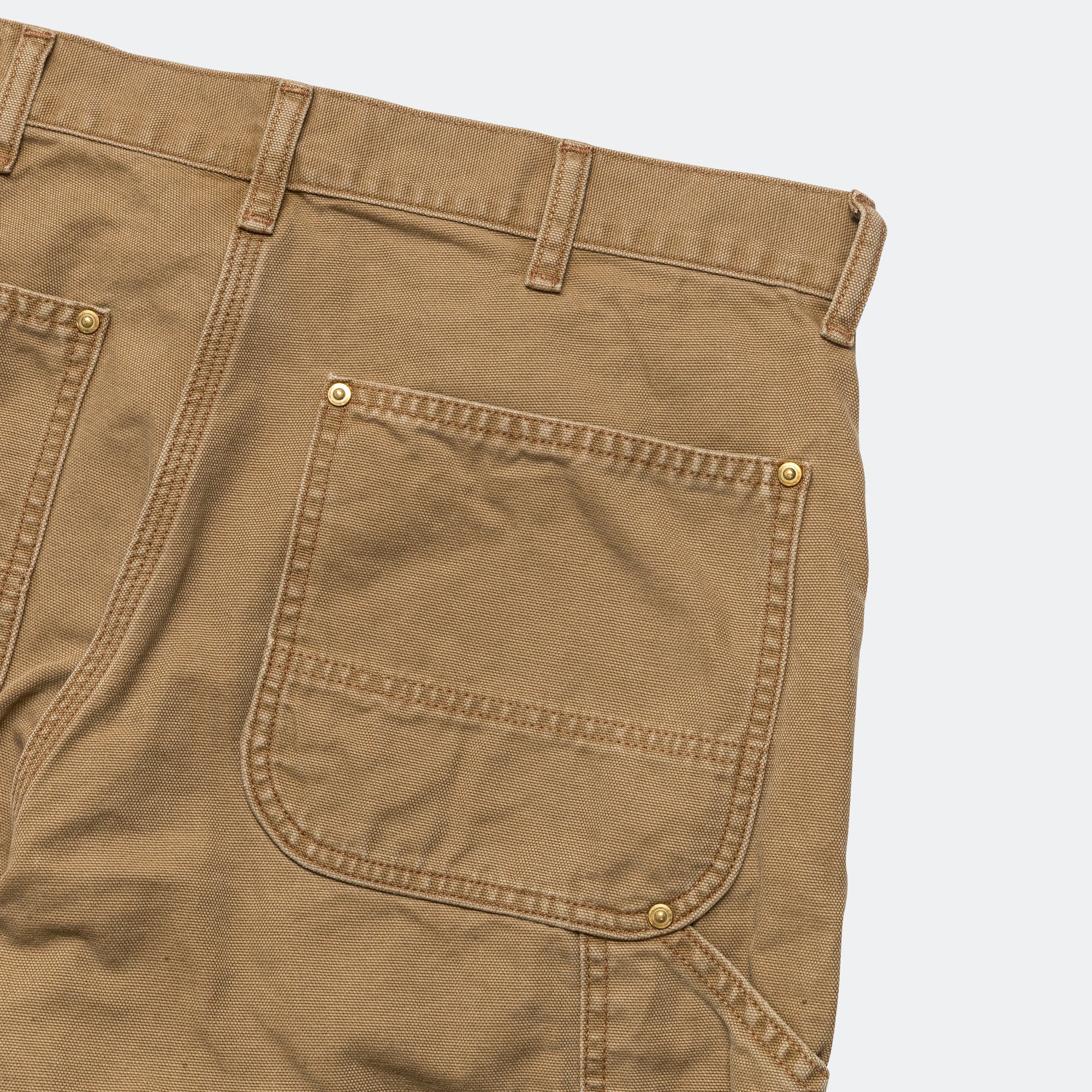 Dad's Fit Painter Pants - Brown - Image 6