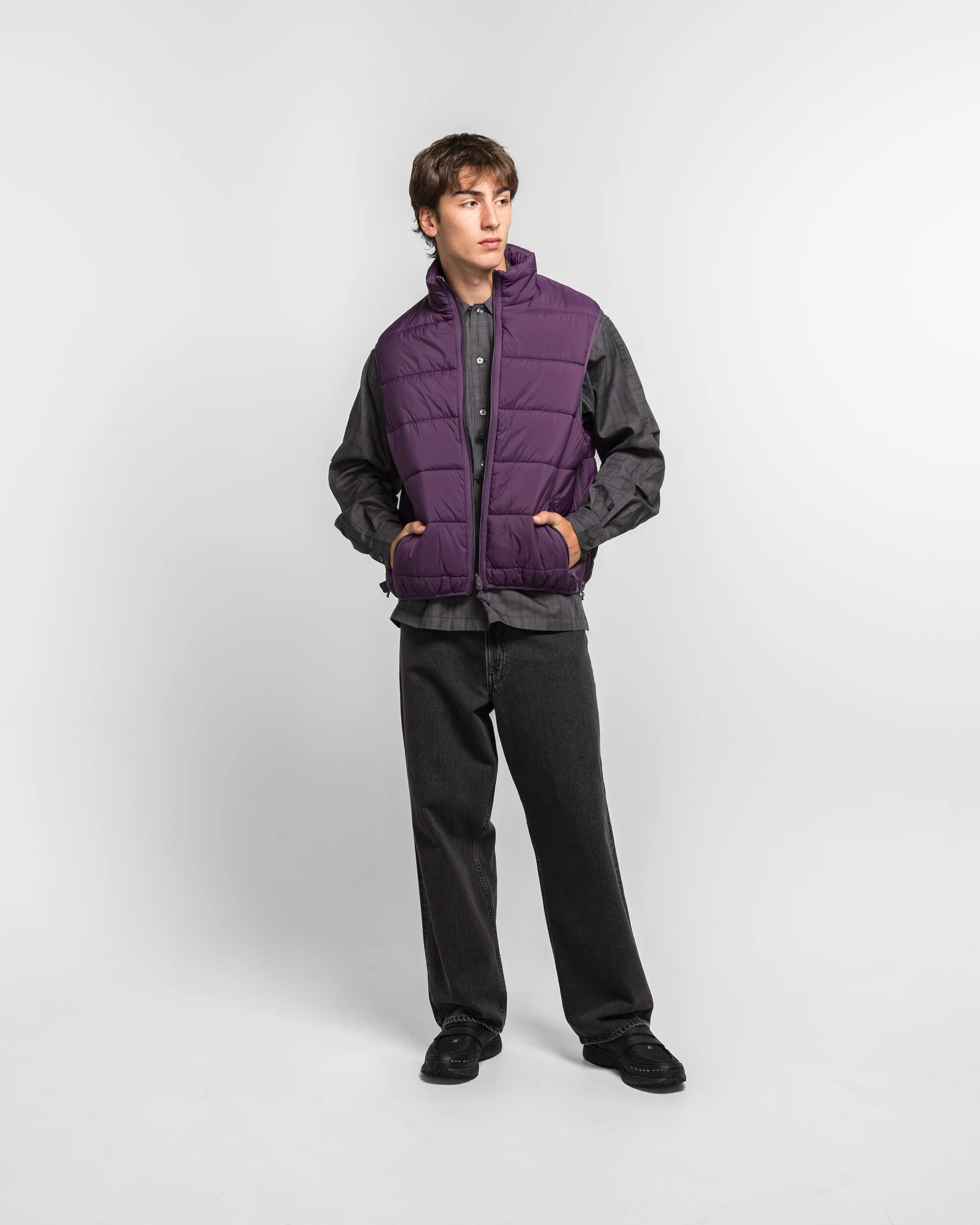 Tech Reversible CLIMBERSPUFF Vest - Purple - Image 6