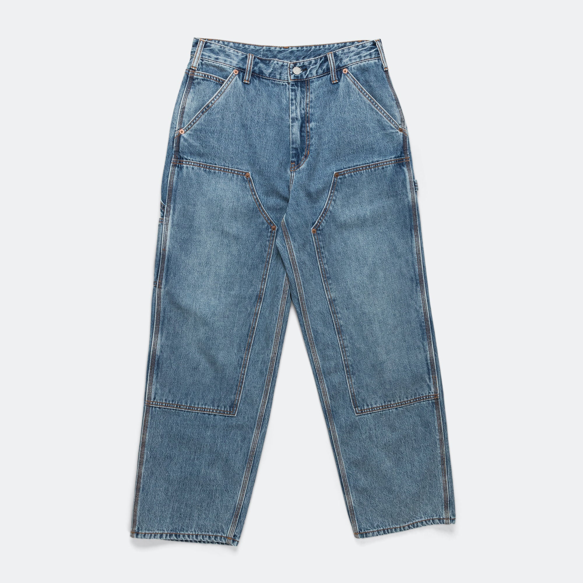 Denim Carpenter Pant - Washed Blue