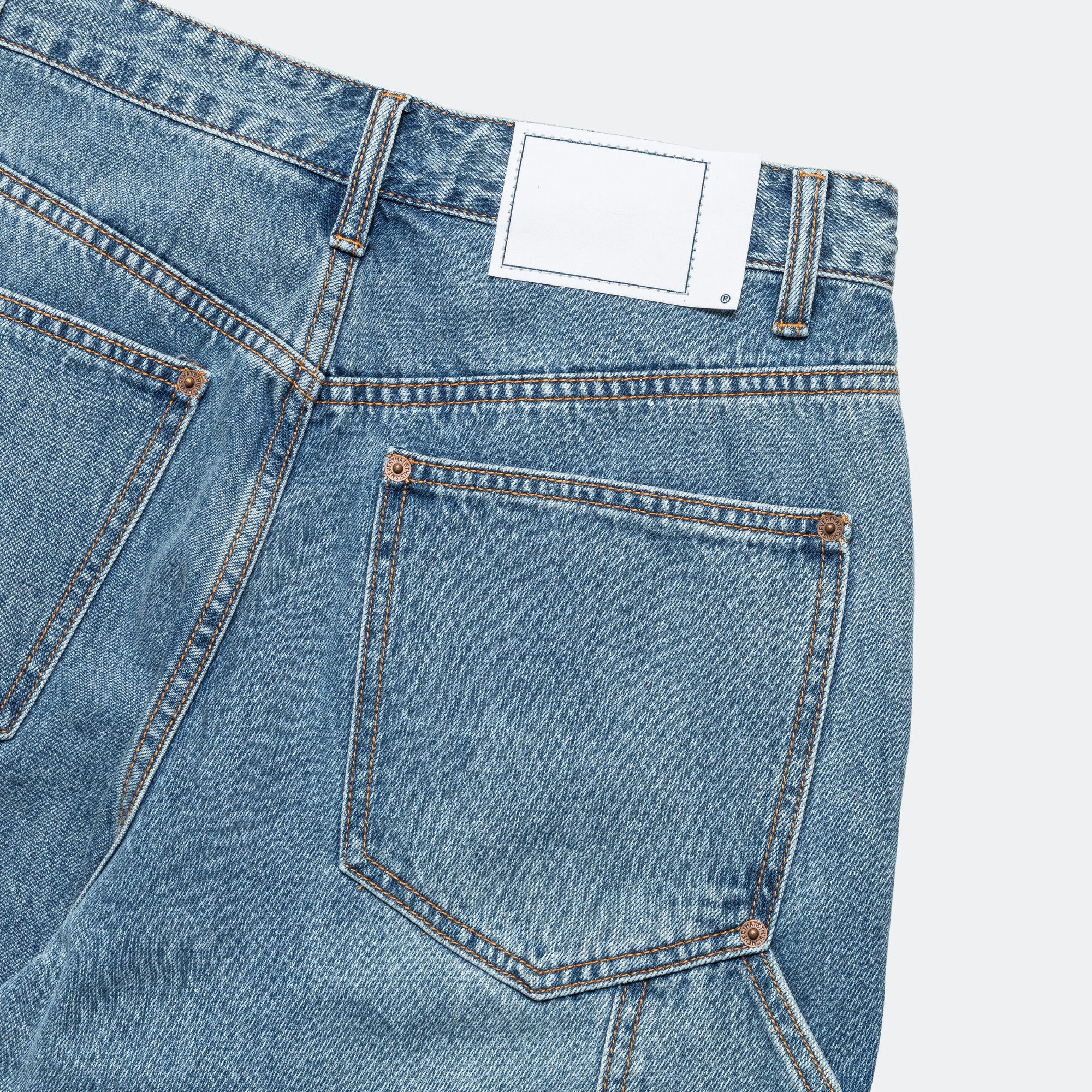 Denim Carpenter Pant - Washed Blue - Image 5