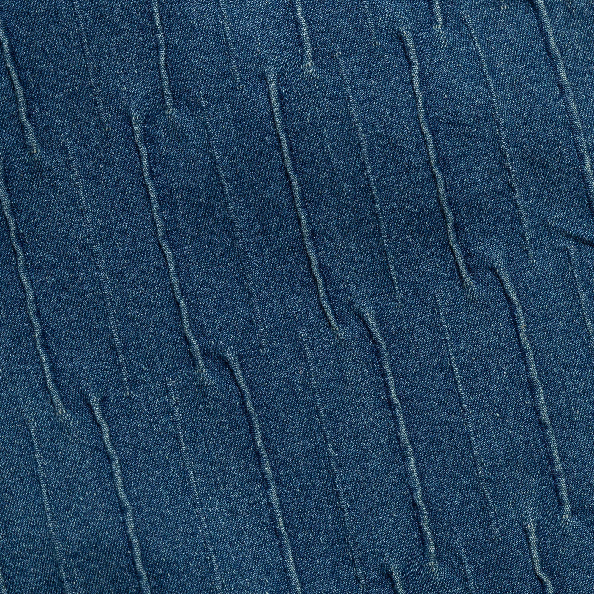 Denim Loose Pant - Blue - Image 4