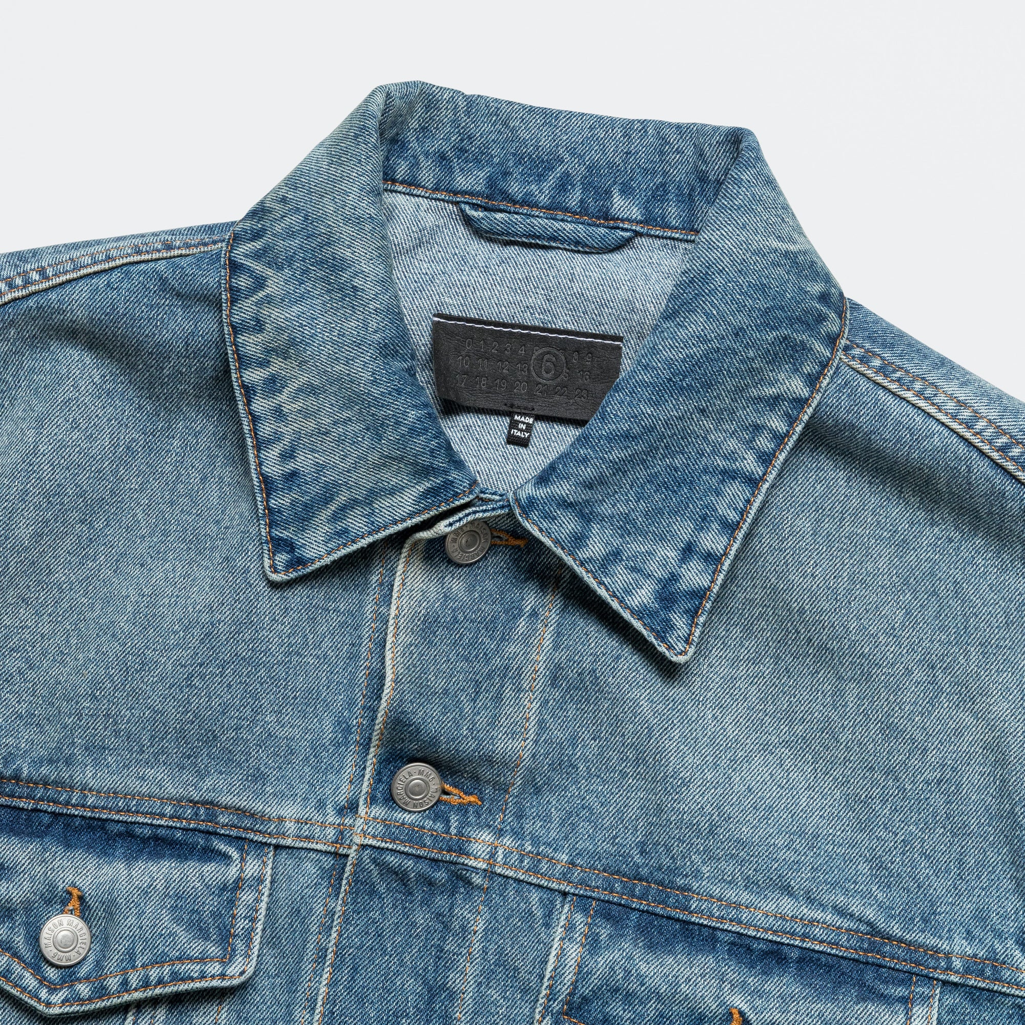 Denim Sports Jacket - Light Blue - Image 3