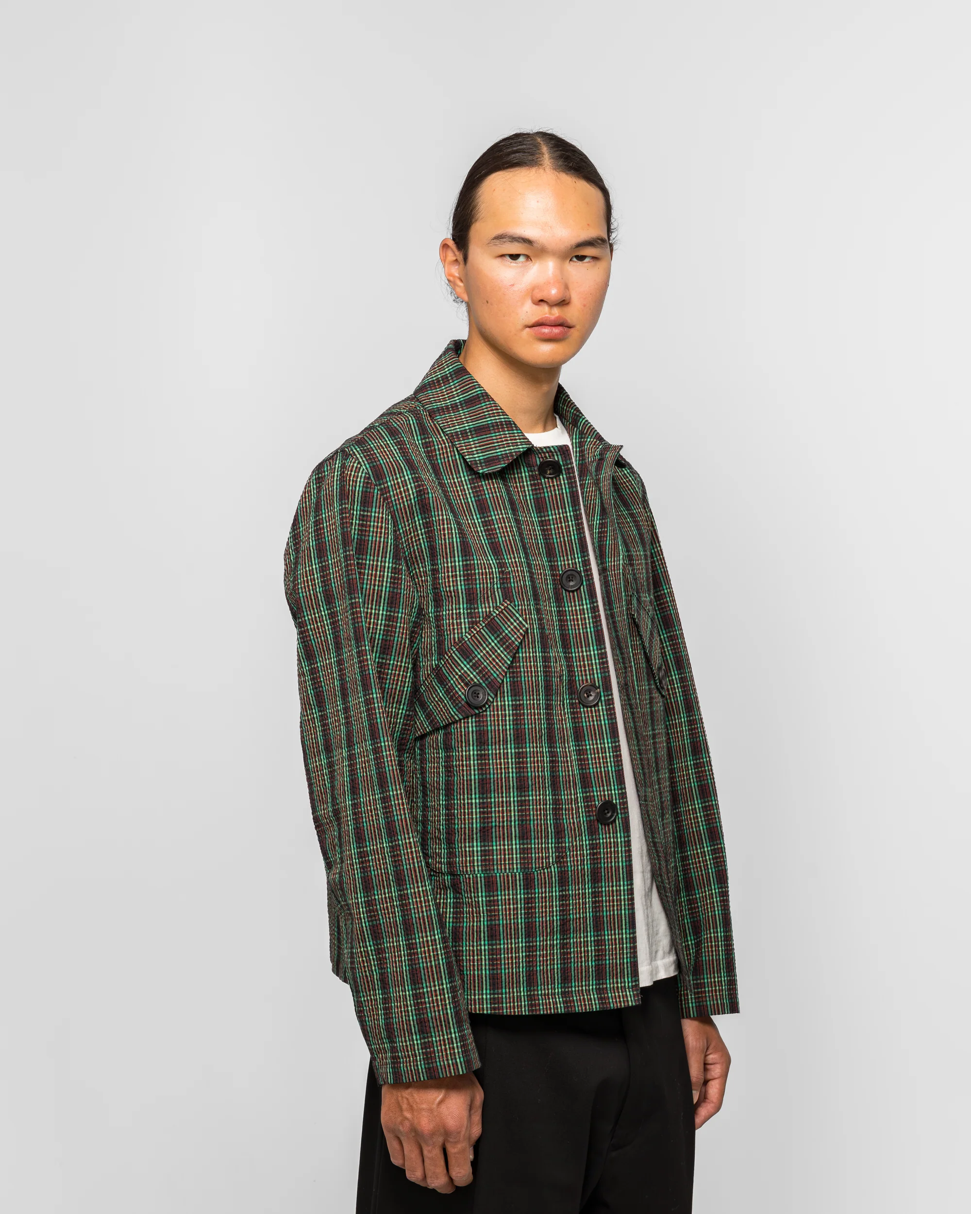 Orchard Jacket - Germanium Check - Image 3