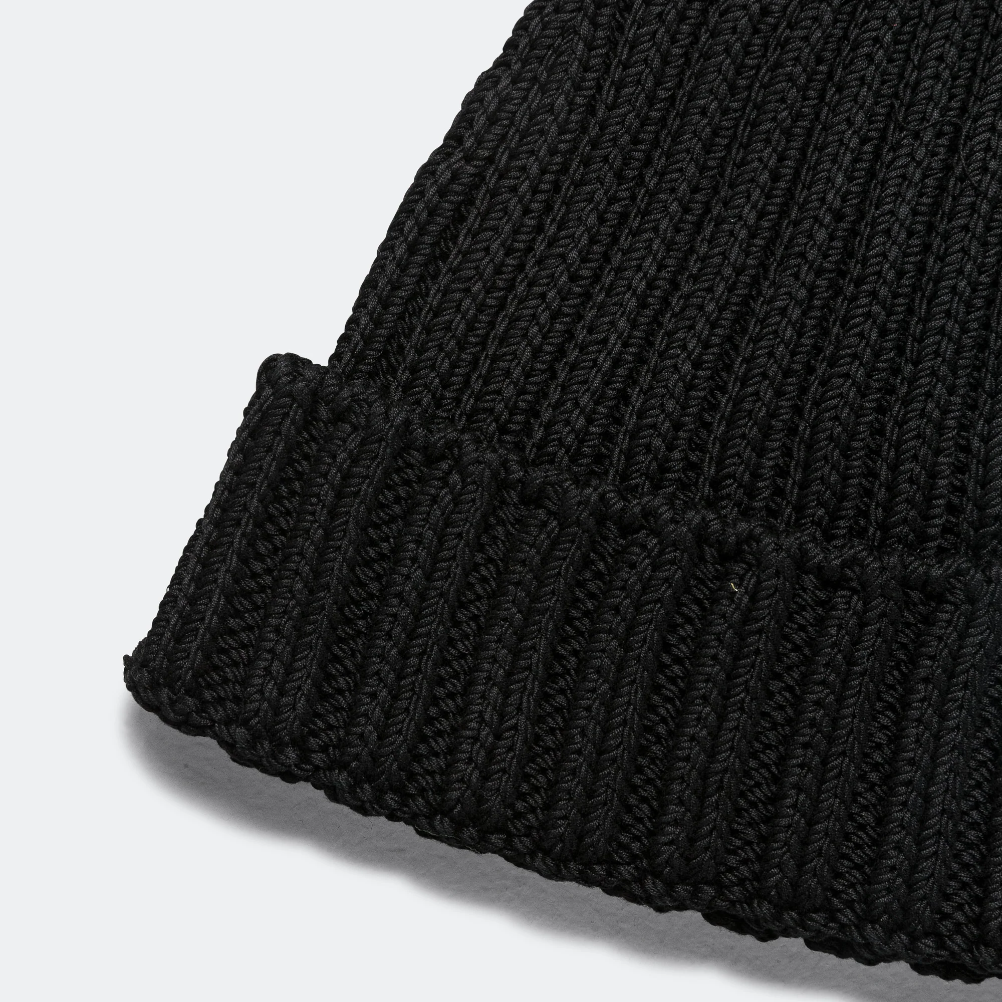 Embroided Logo Beanie - Black - Image 3