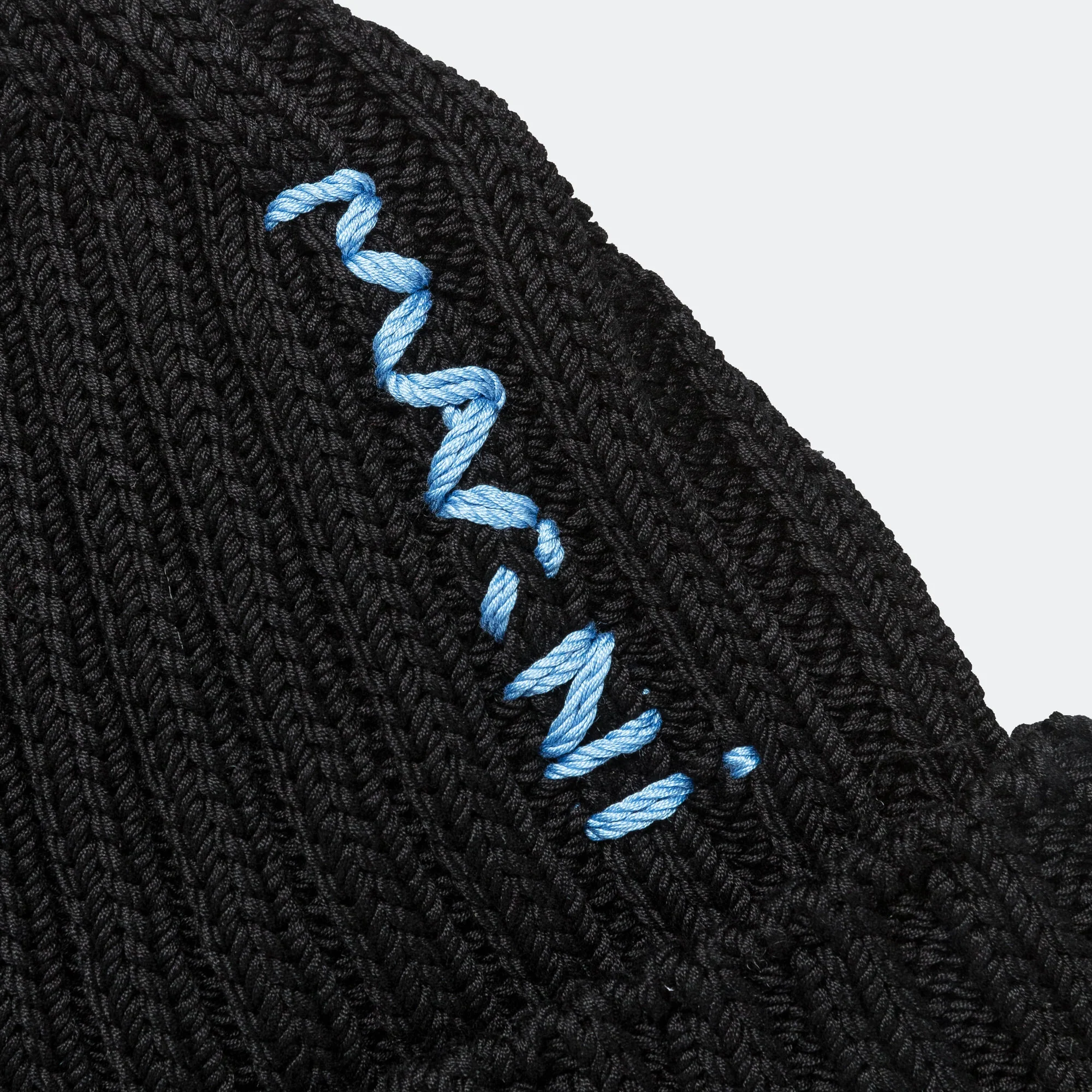 Embroided Logo Beanie - Black - Image 4
