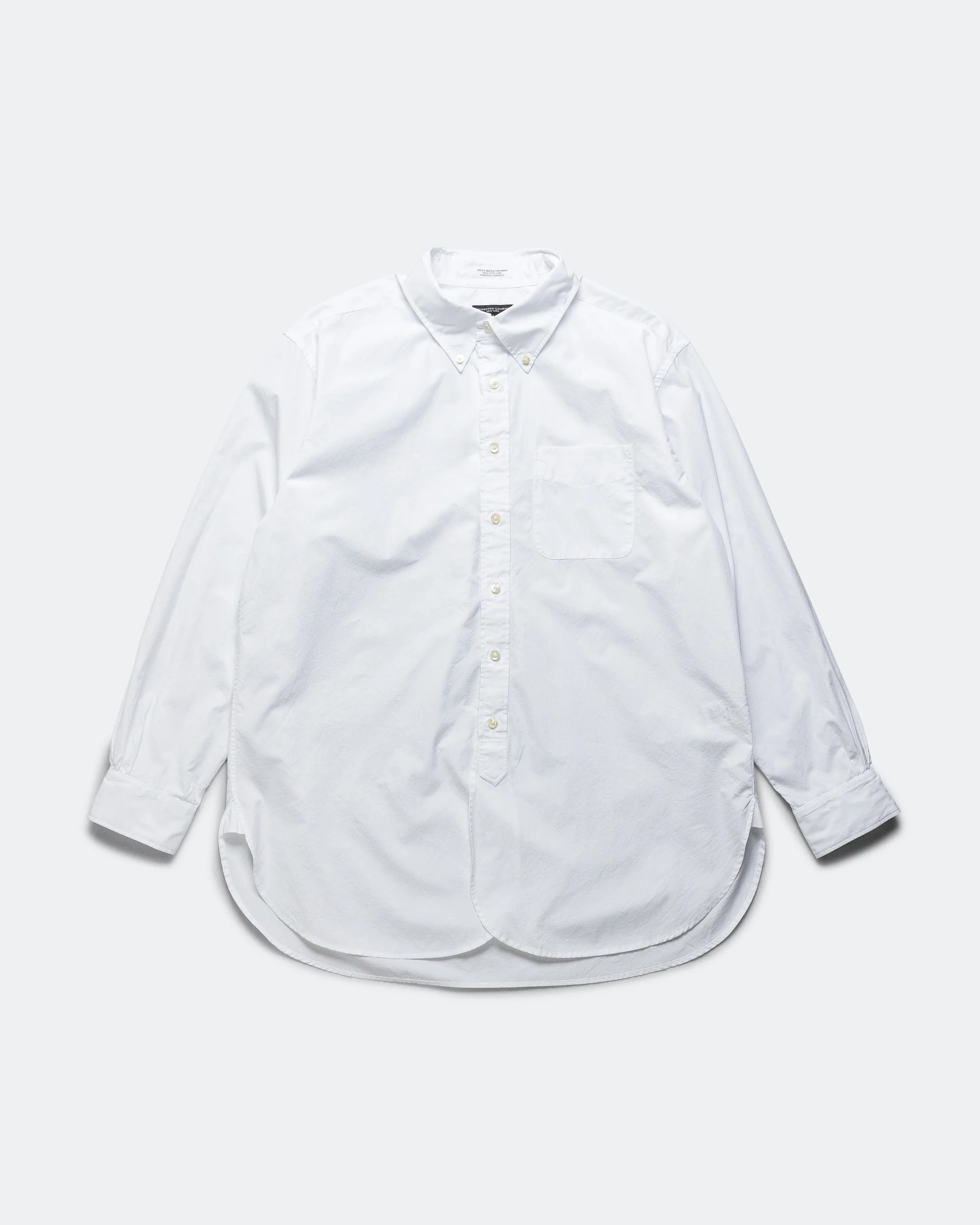 19 Century BD Shirt -  White 100's 2Ply Broadcloth