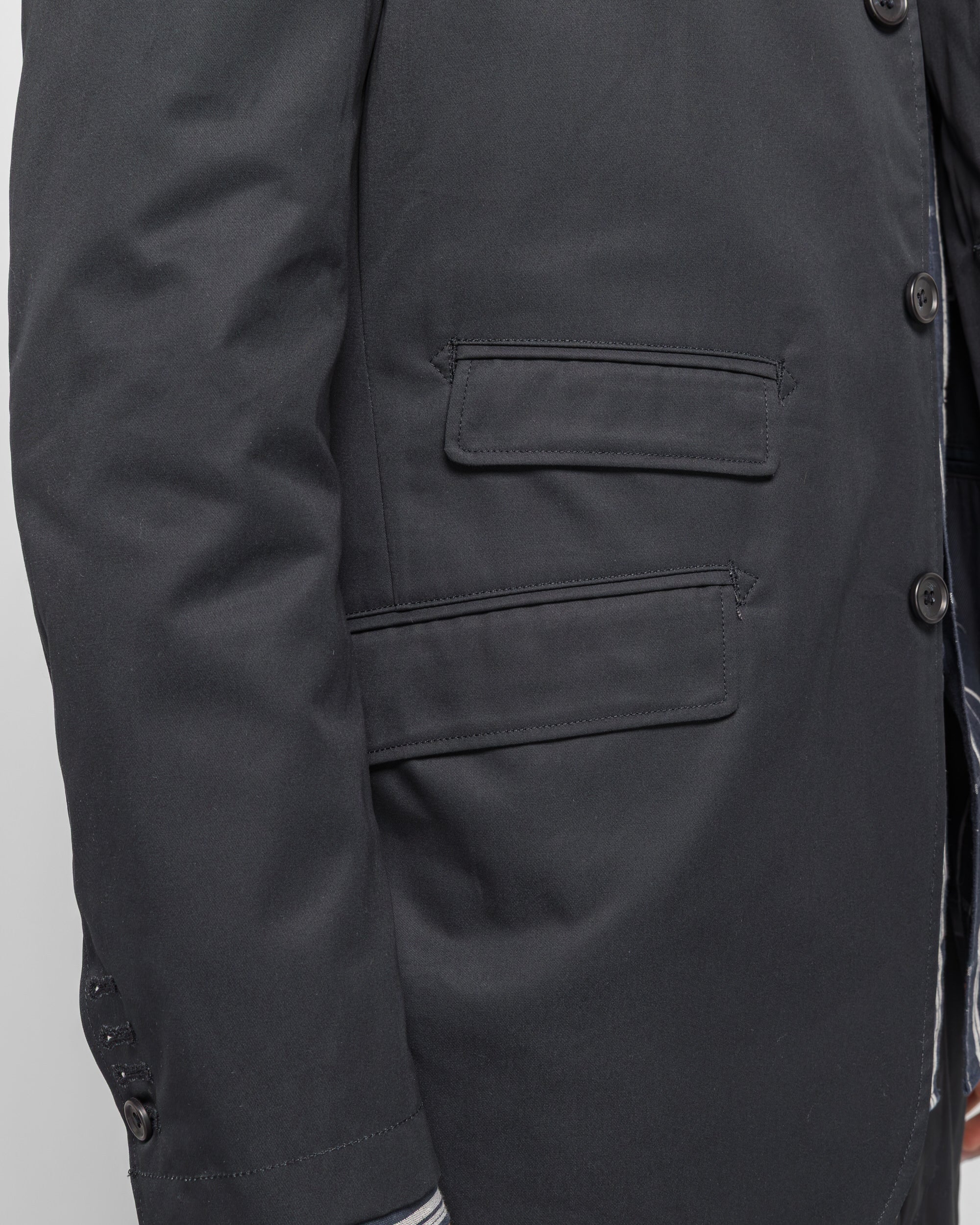 Andover Jacket - Dark Navy Cotton Ventile Twill - Image 5