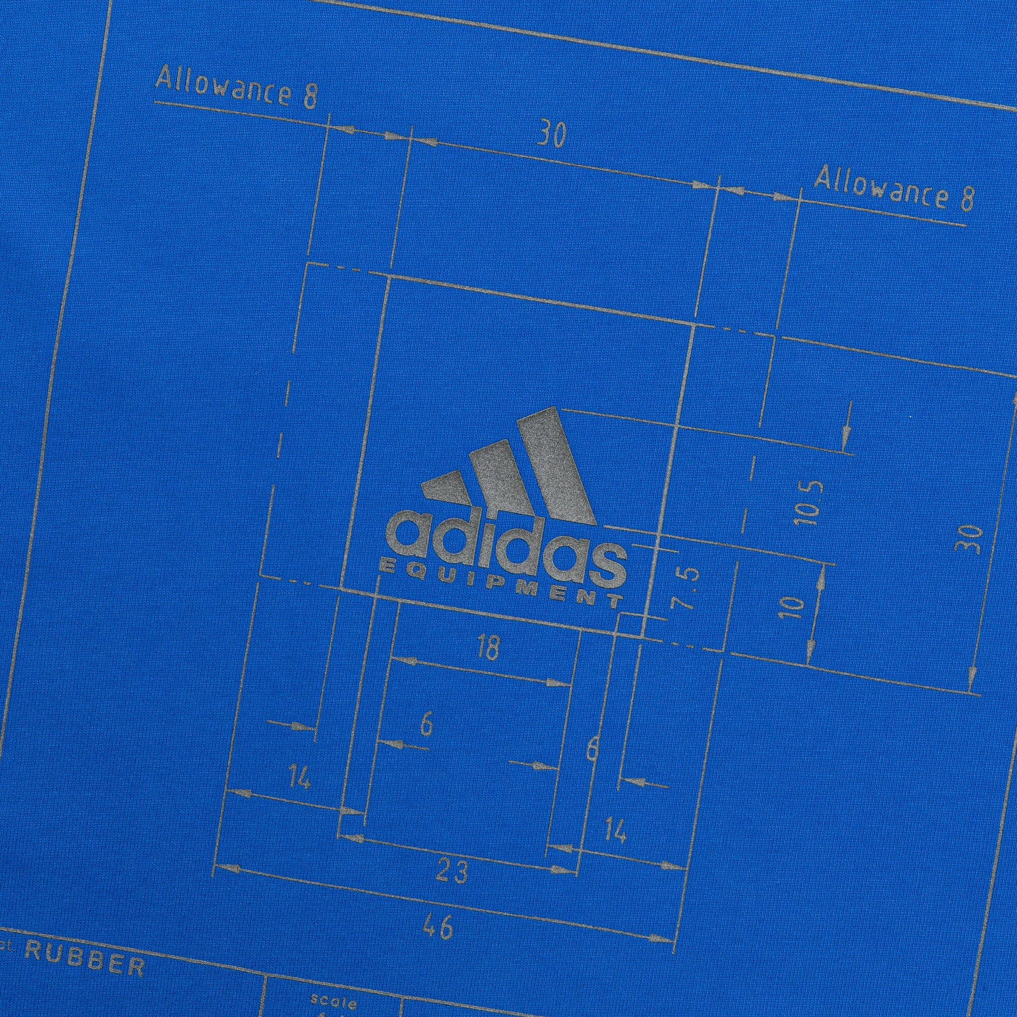 EQT Small Logo Tee - EQT Blue - Image 6