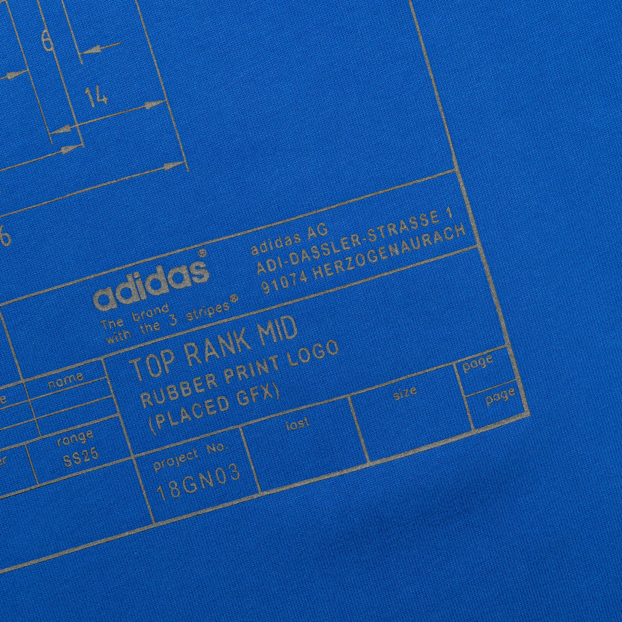 EQT Small Logo Tee - EQT Blue - Image 7
