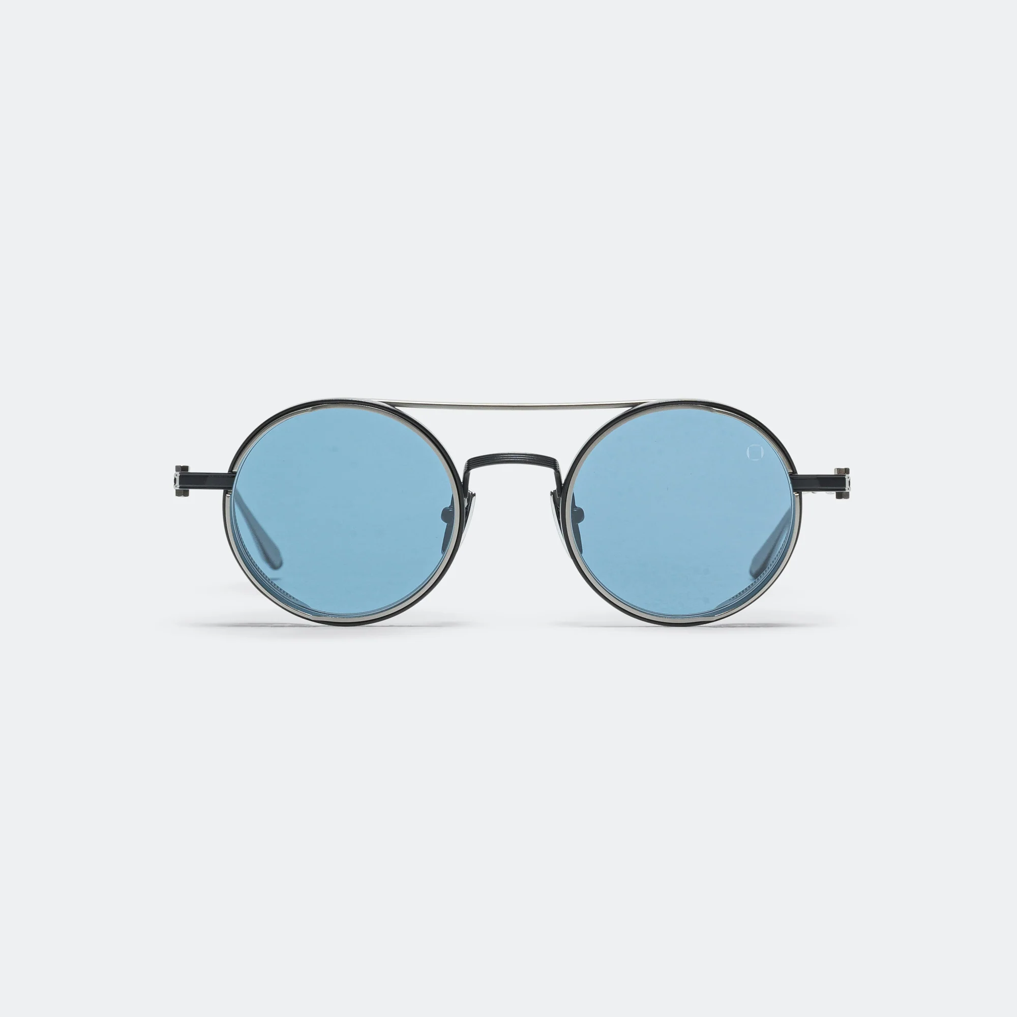 Eris - Matte Navy Blue/Black Palladium-Dark Blue Lenses