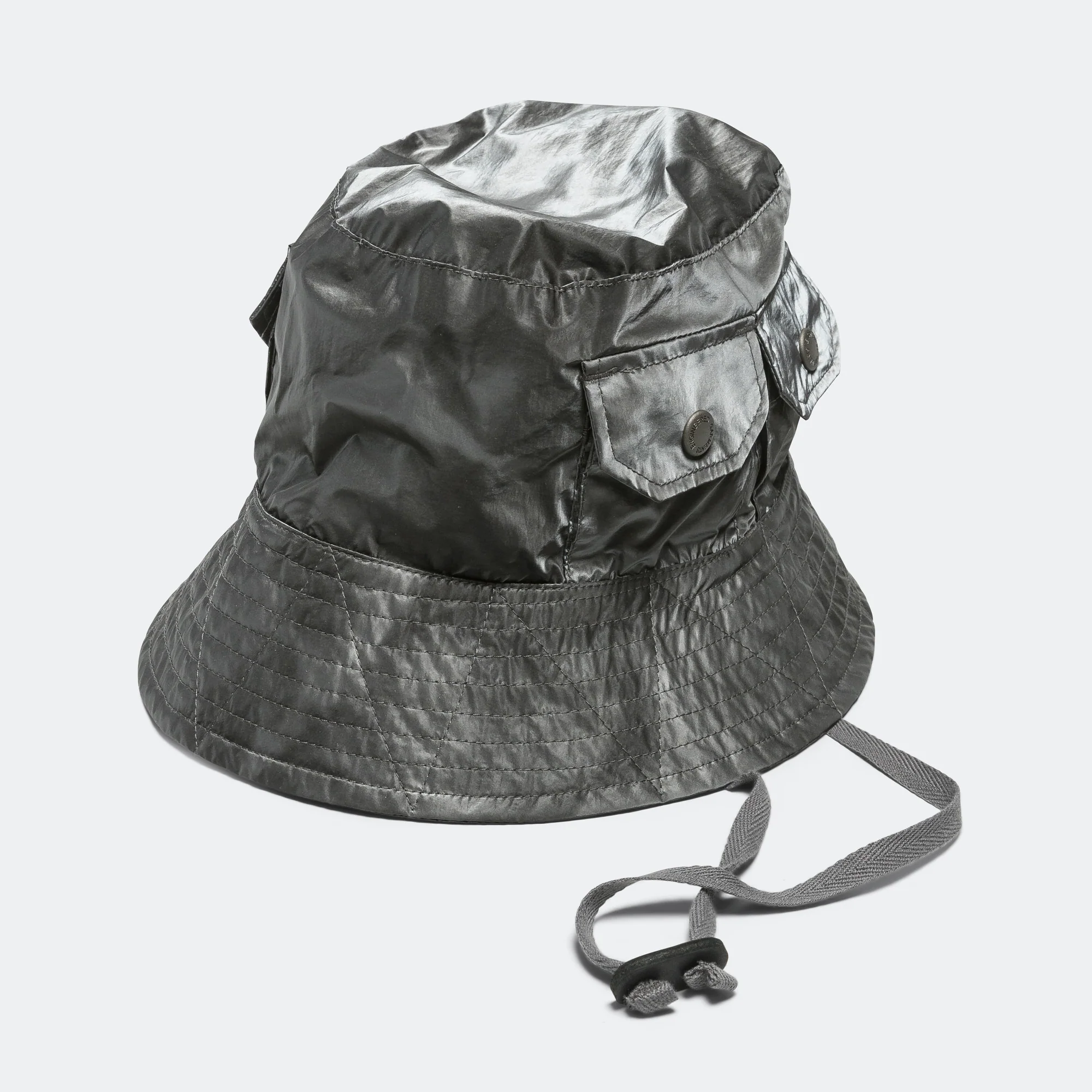 Explorer Hat - Silver Nylon Shadow Print