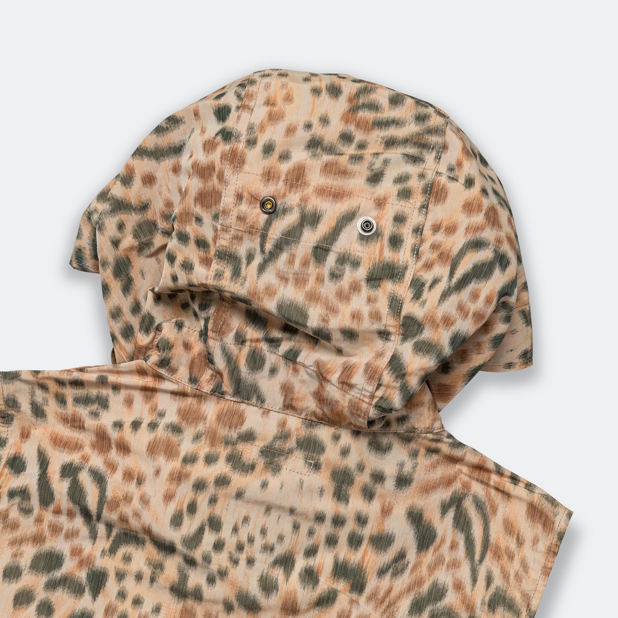 Field Vest - Brown Poly Leopard Print - Image 6