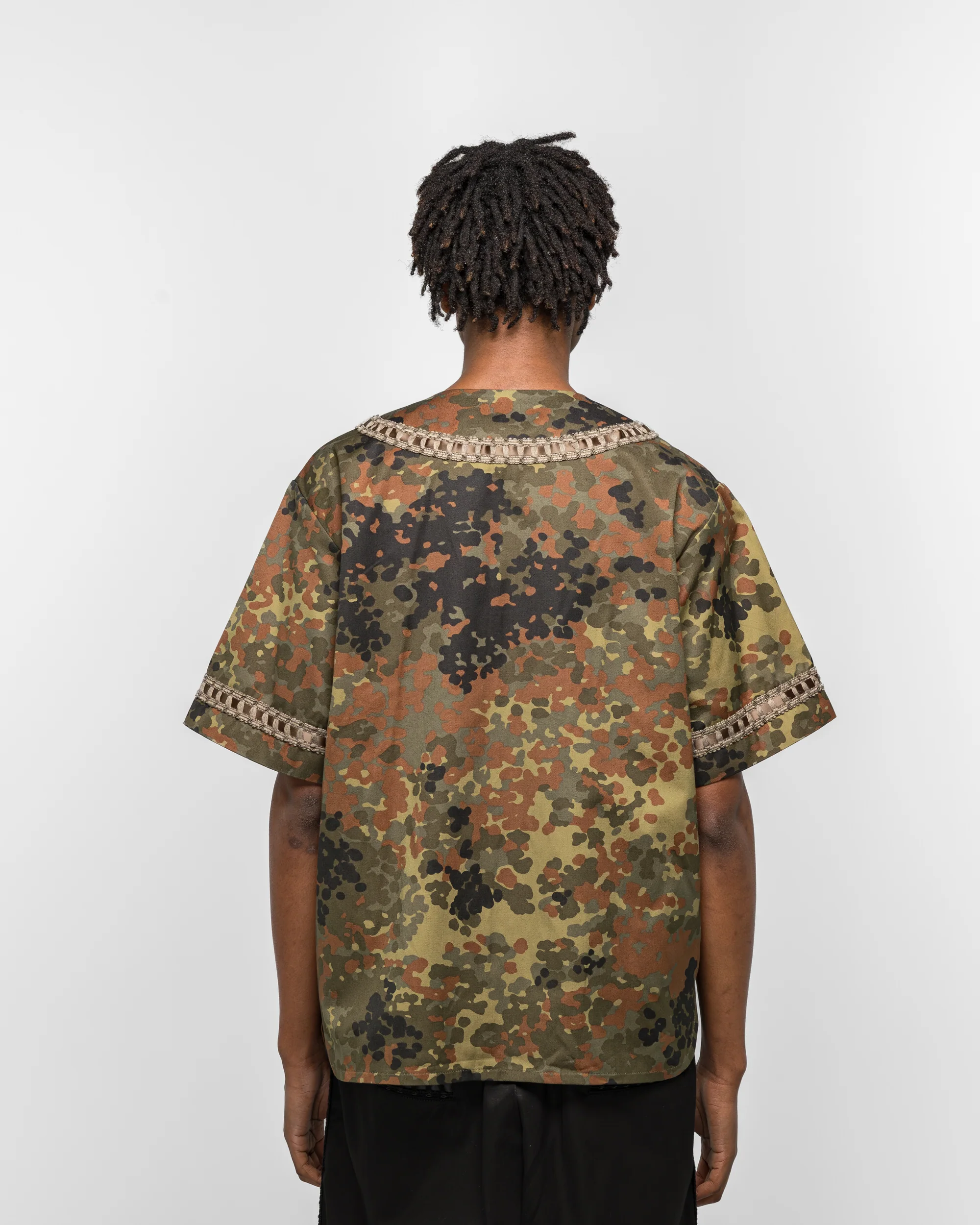 Braided Baseball Shirt - Camo - Image 4
