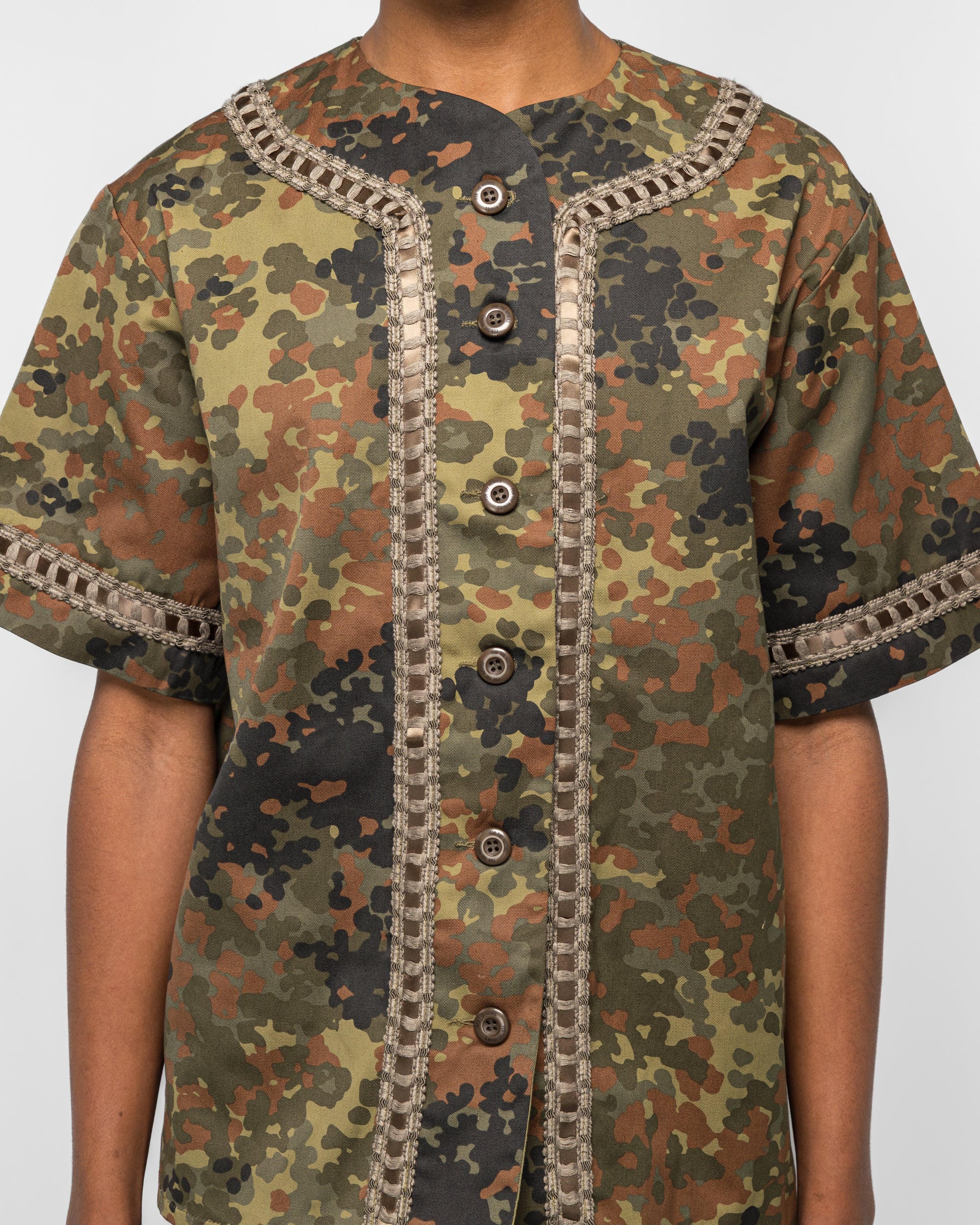 Braided Baseball Shirt - Camo - Image 5