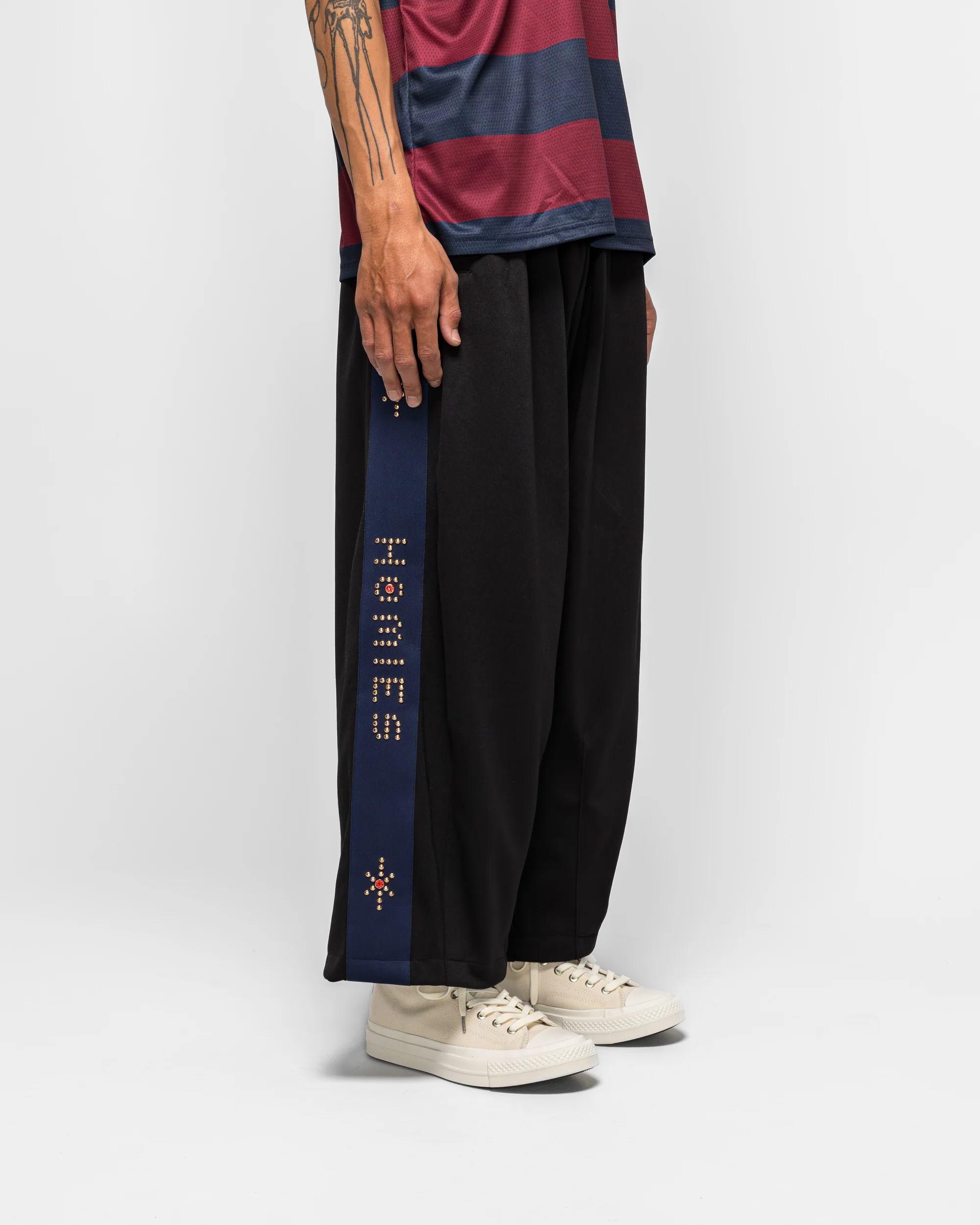 Studded XXTRA Baggy Pant - Black - Image 3