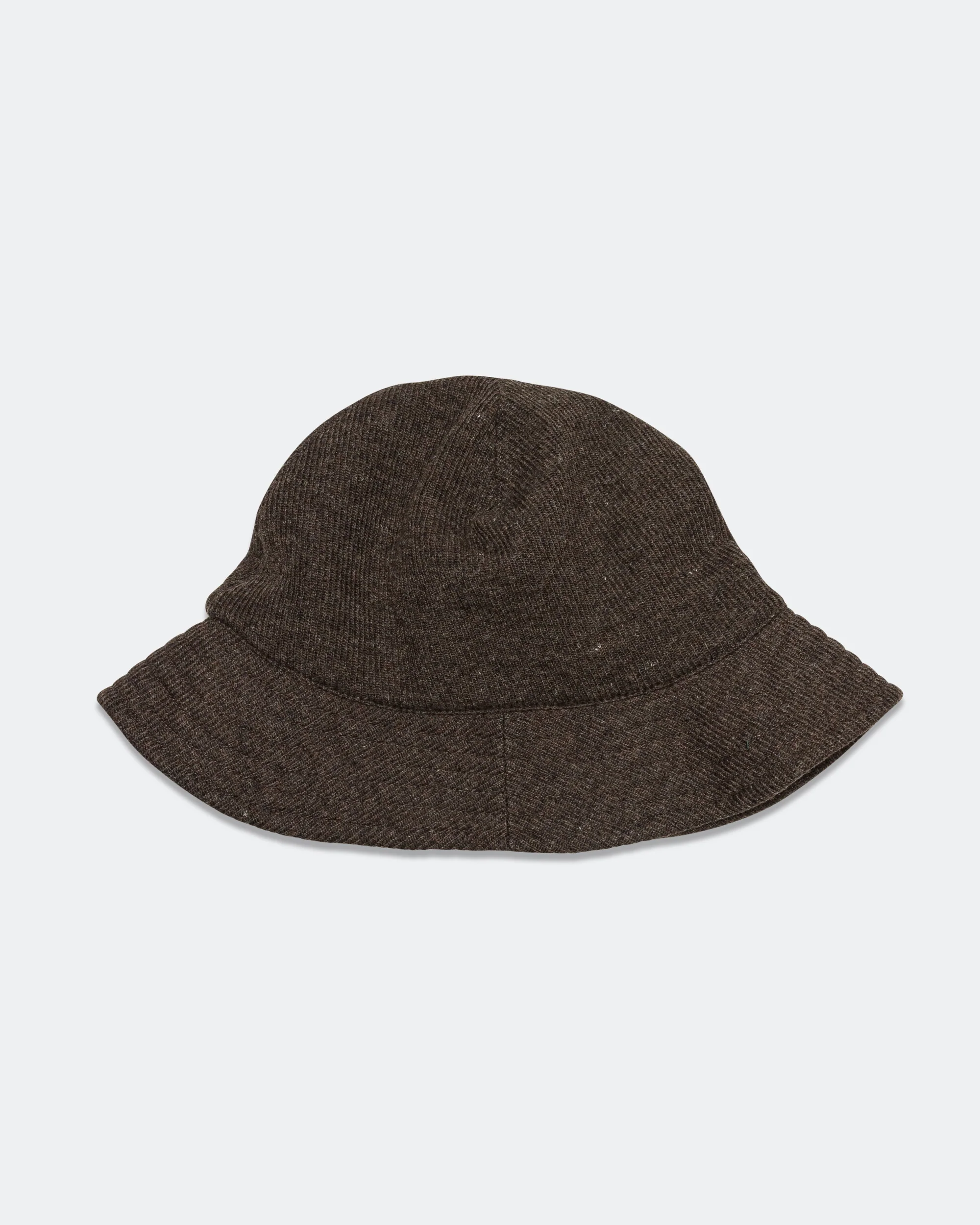 1 Panel Military Sun Hat - Brown - Image 3