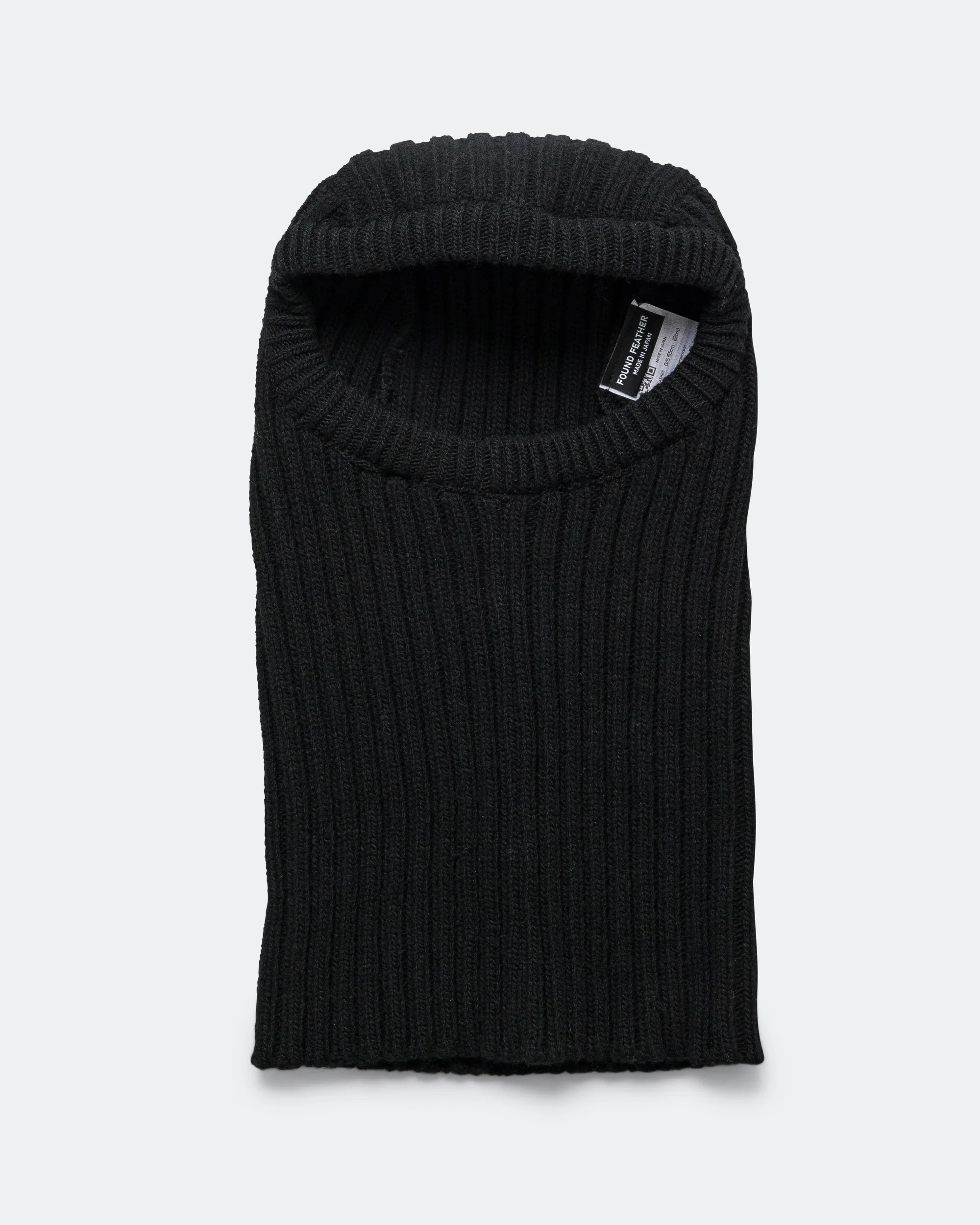 Balaclava Lambswool Blend - Black