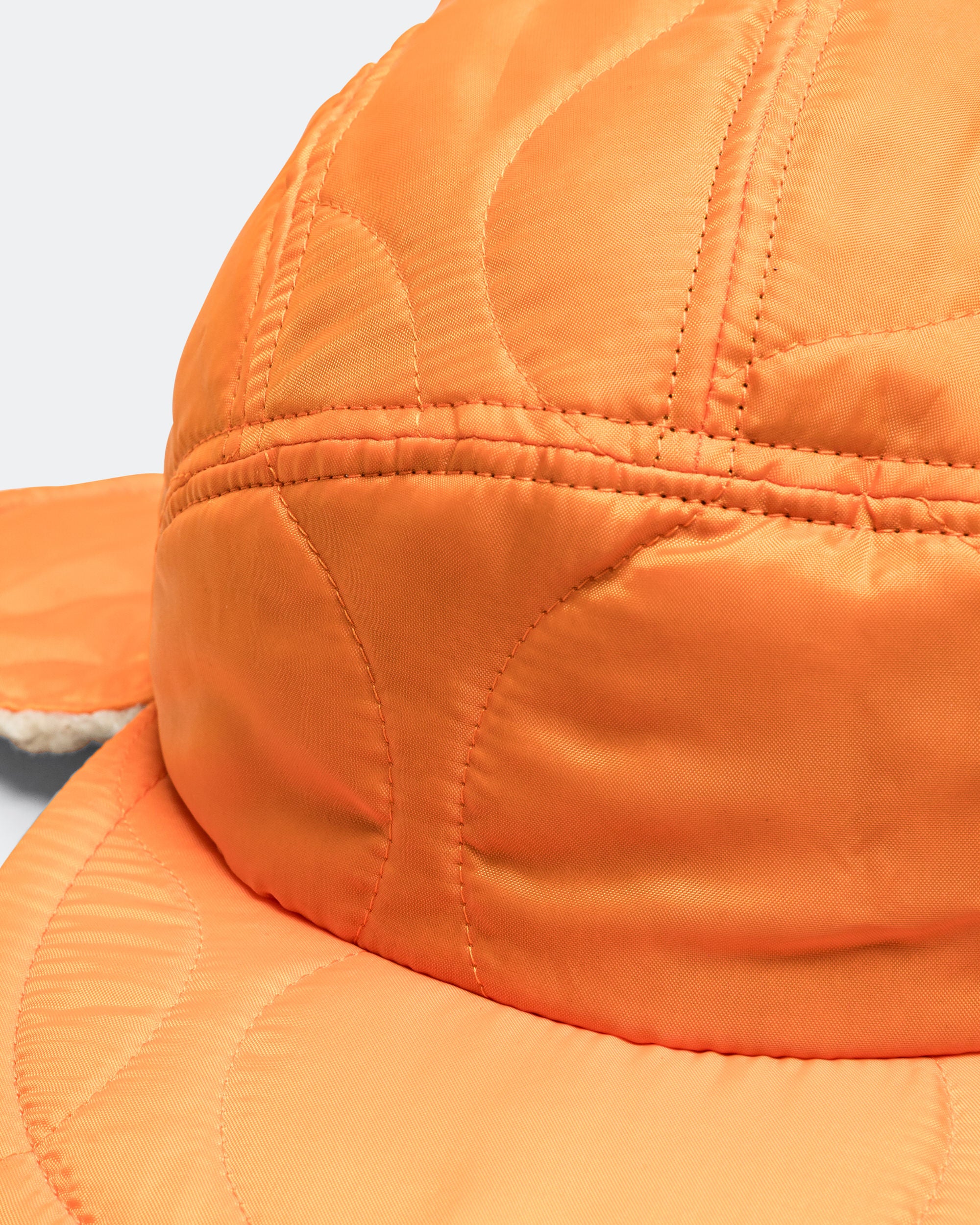 Halfmoon Cap w/ Ears - Orange - Image 2
