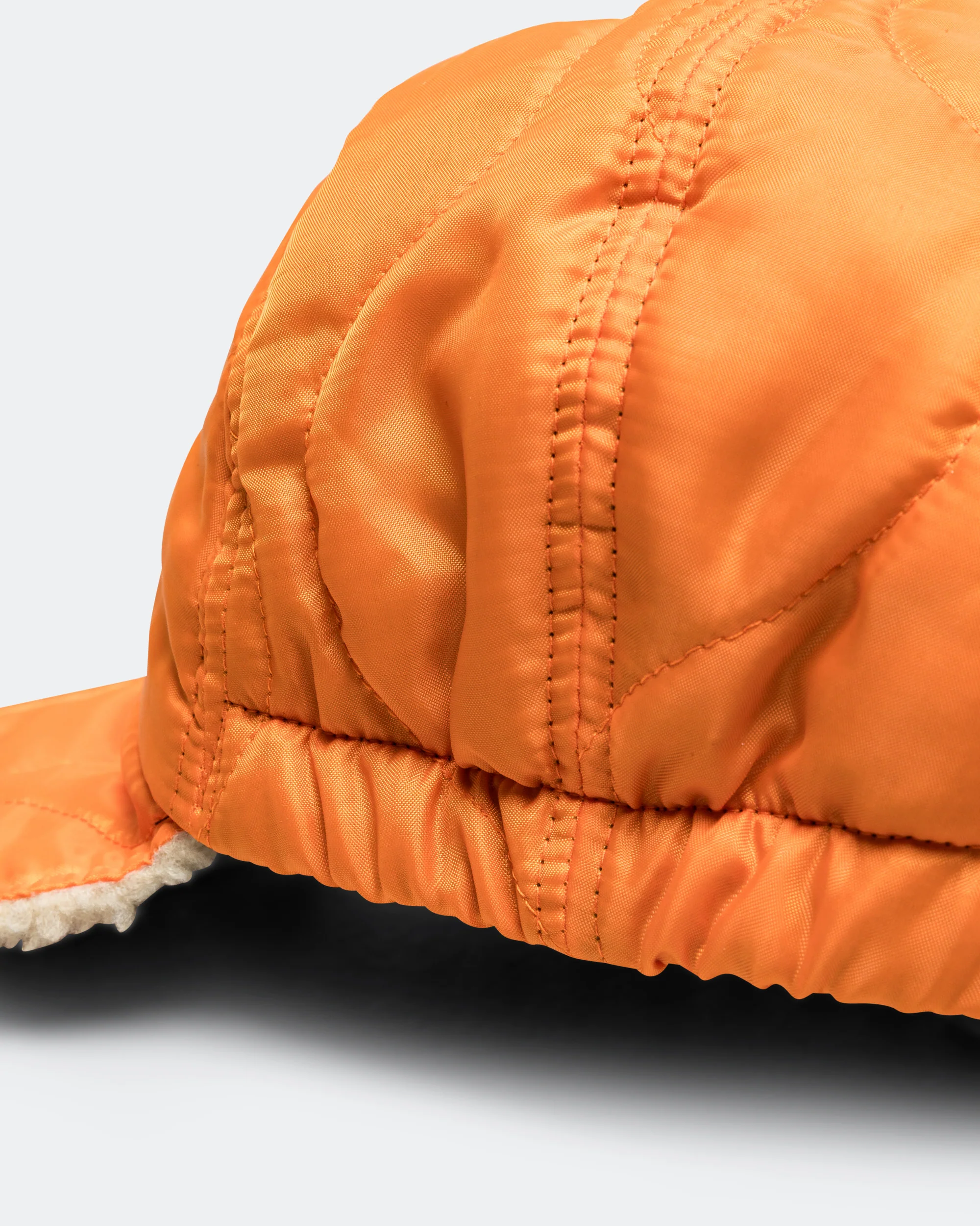 Halfmoon Cap w/ Ears - Orange - Image 4