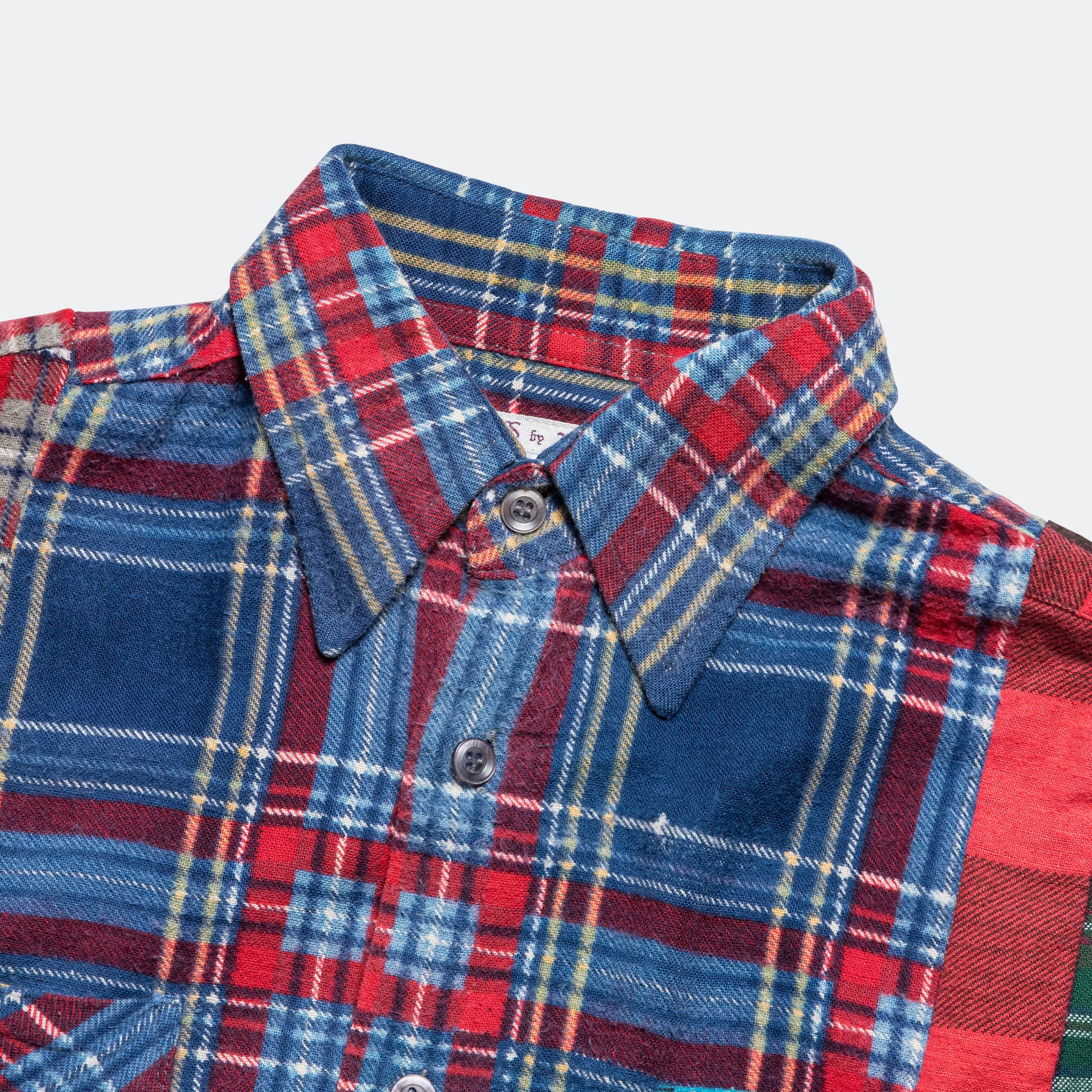 FW24 Rebuild Flannel 7 Cuts Shirt - Medium #7 - Image 2