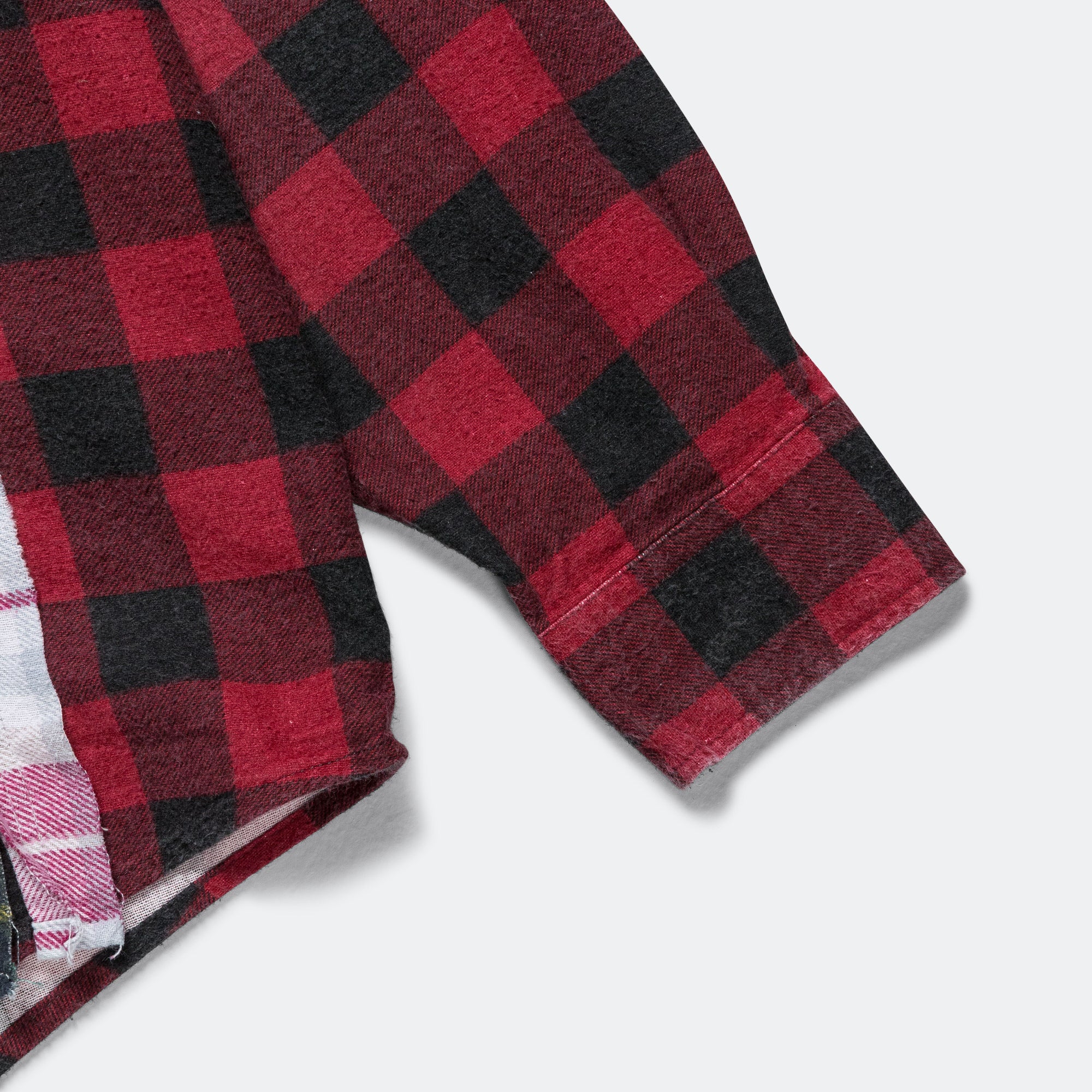 FW24 Rebuild Flannel Ribbon Shirt - Small #2 - Image 6