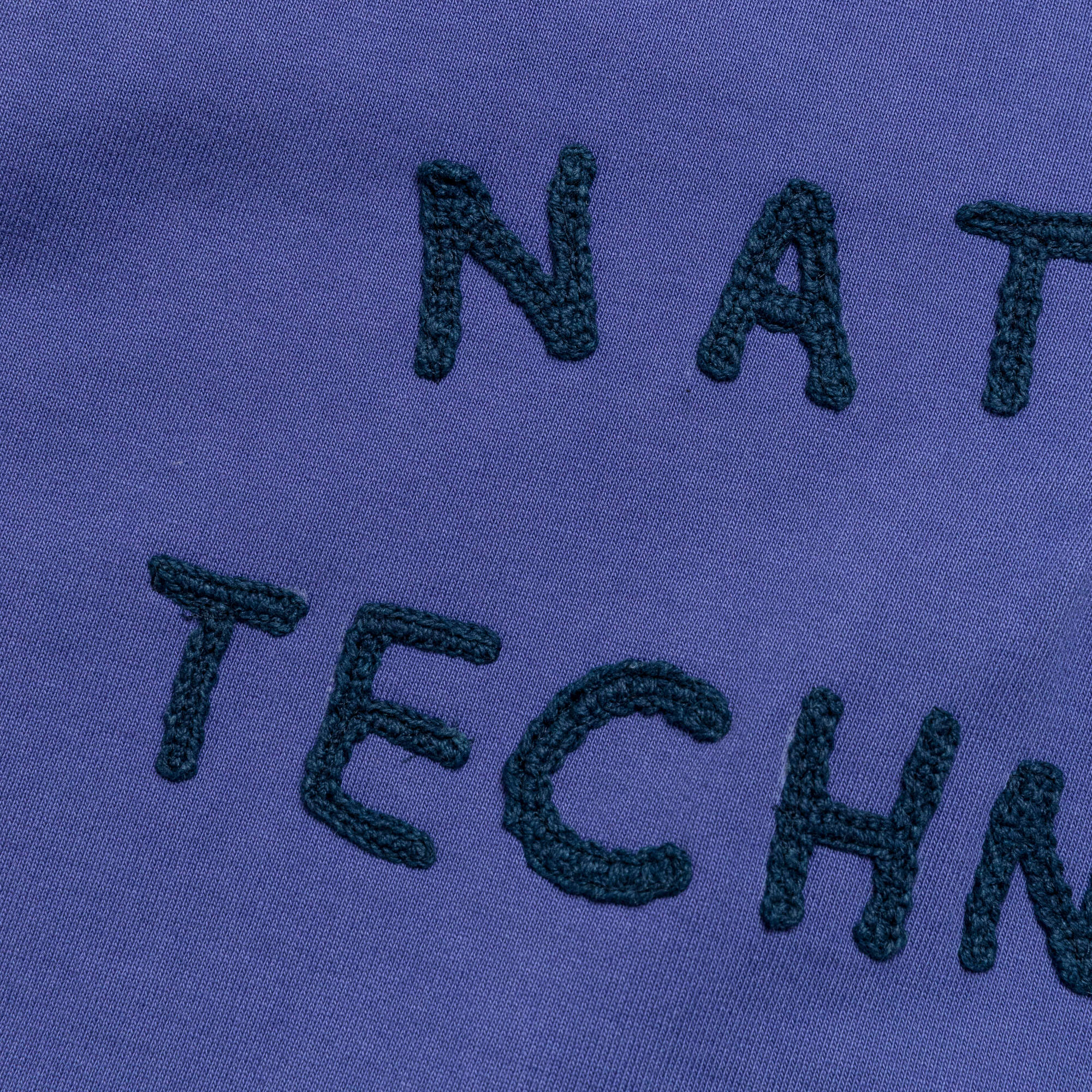 Geo Pullover - Purple Jersey Sweat - Image 4