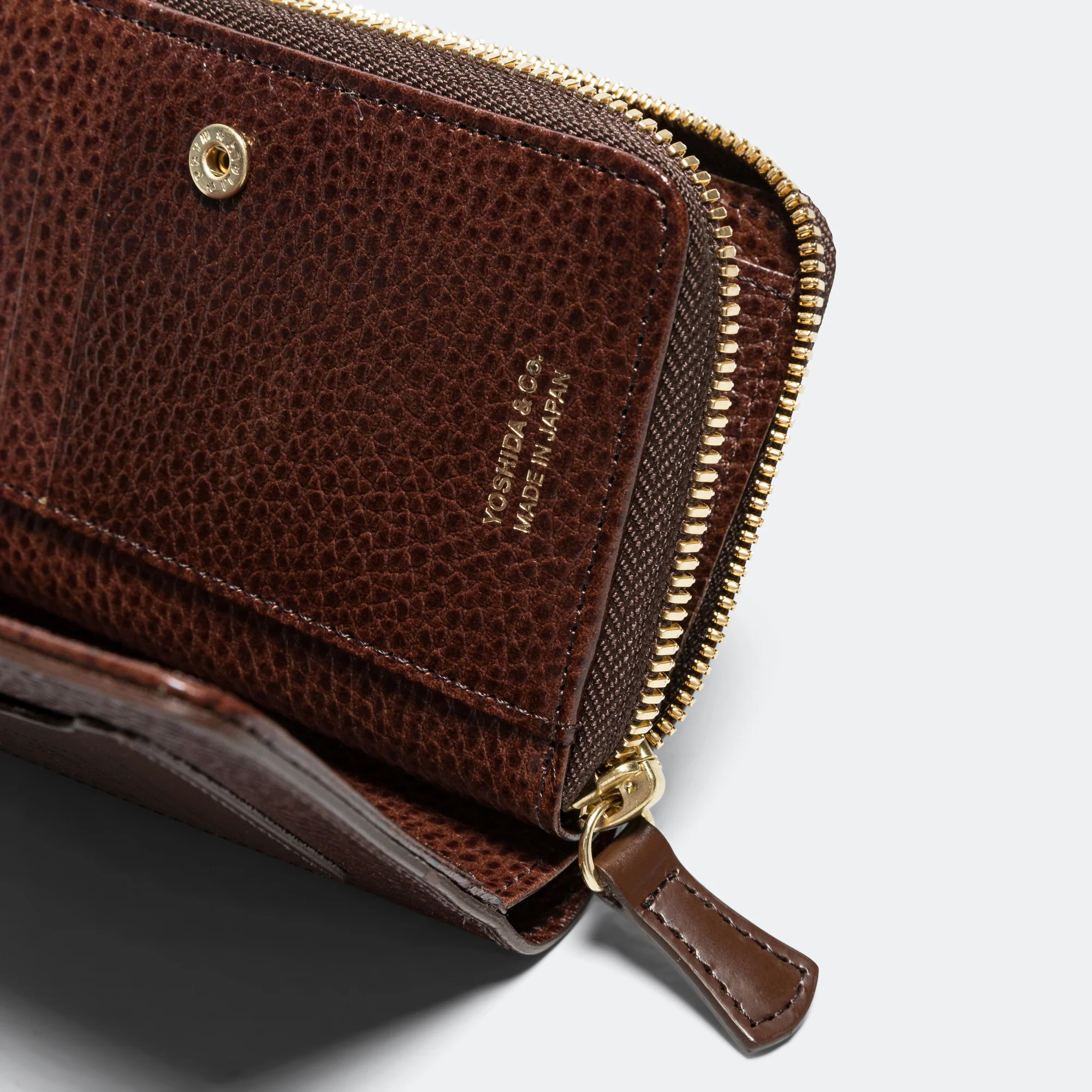 Glaze Zip Wallet - Brown - Image 4