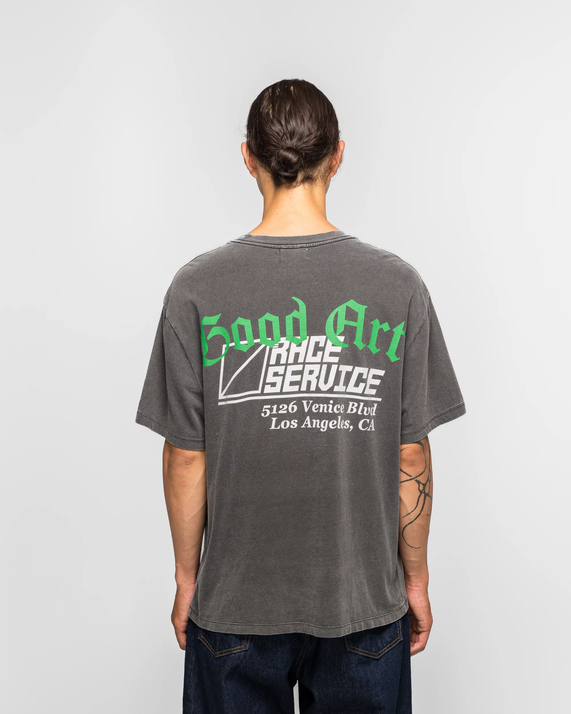 RS x GA x UT Classic Shop Tee - Black - Image 4