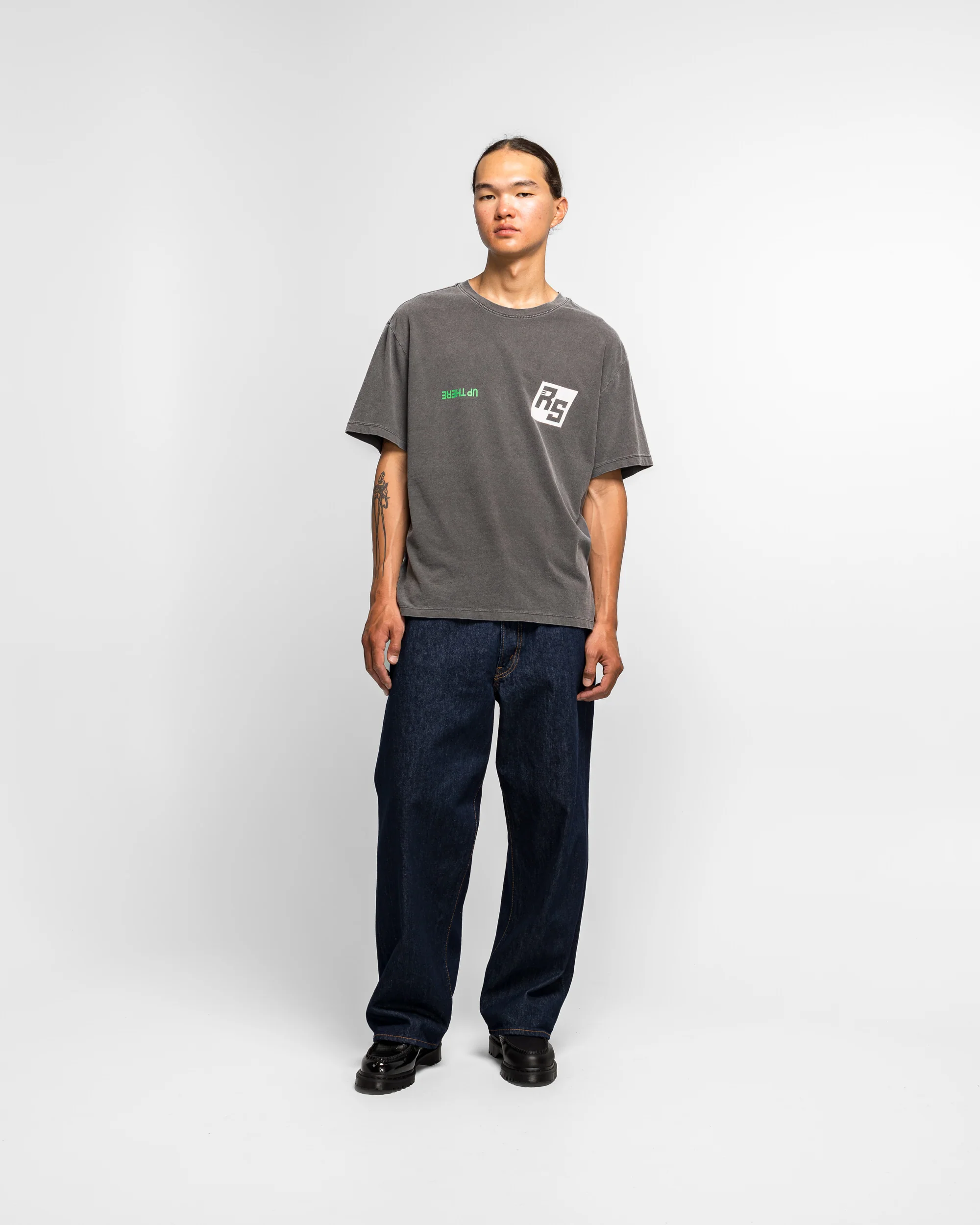 RS x GA x UT Classic Shop Tee - Black - Image 5