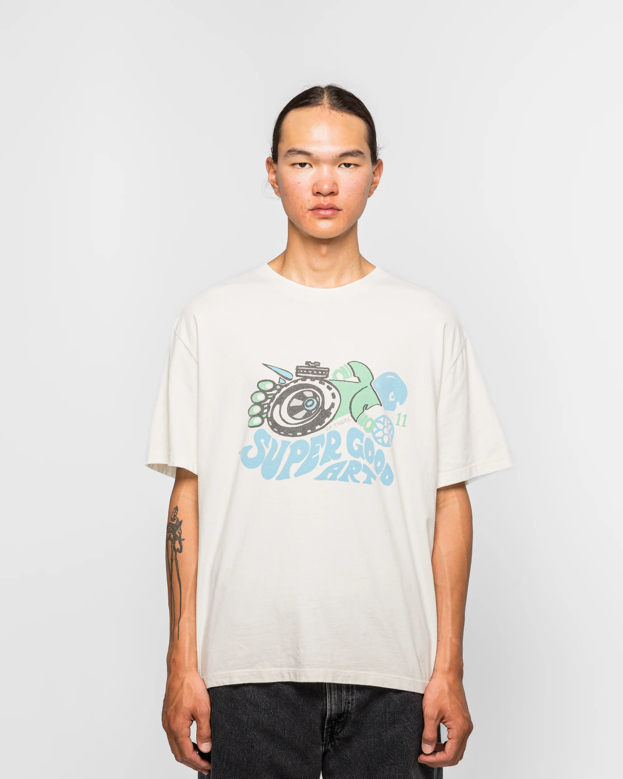 RS x GA x UT Super Good Art Tee - White - Image 2