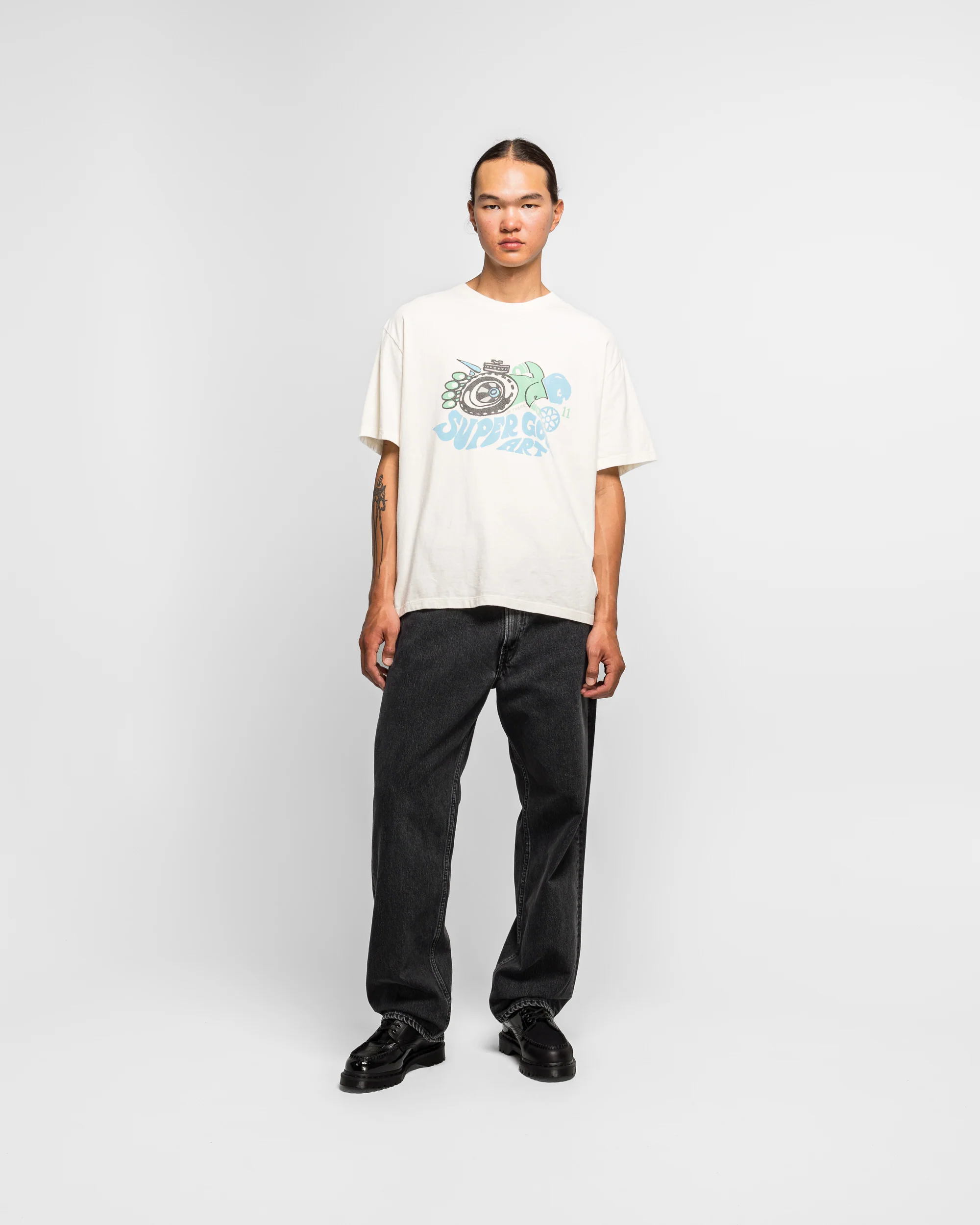 RS x GA x UT Super Good Art Tee - White - Image 5