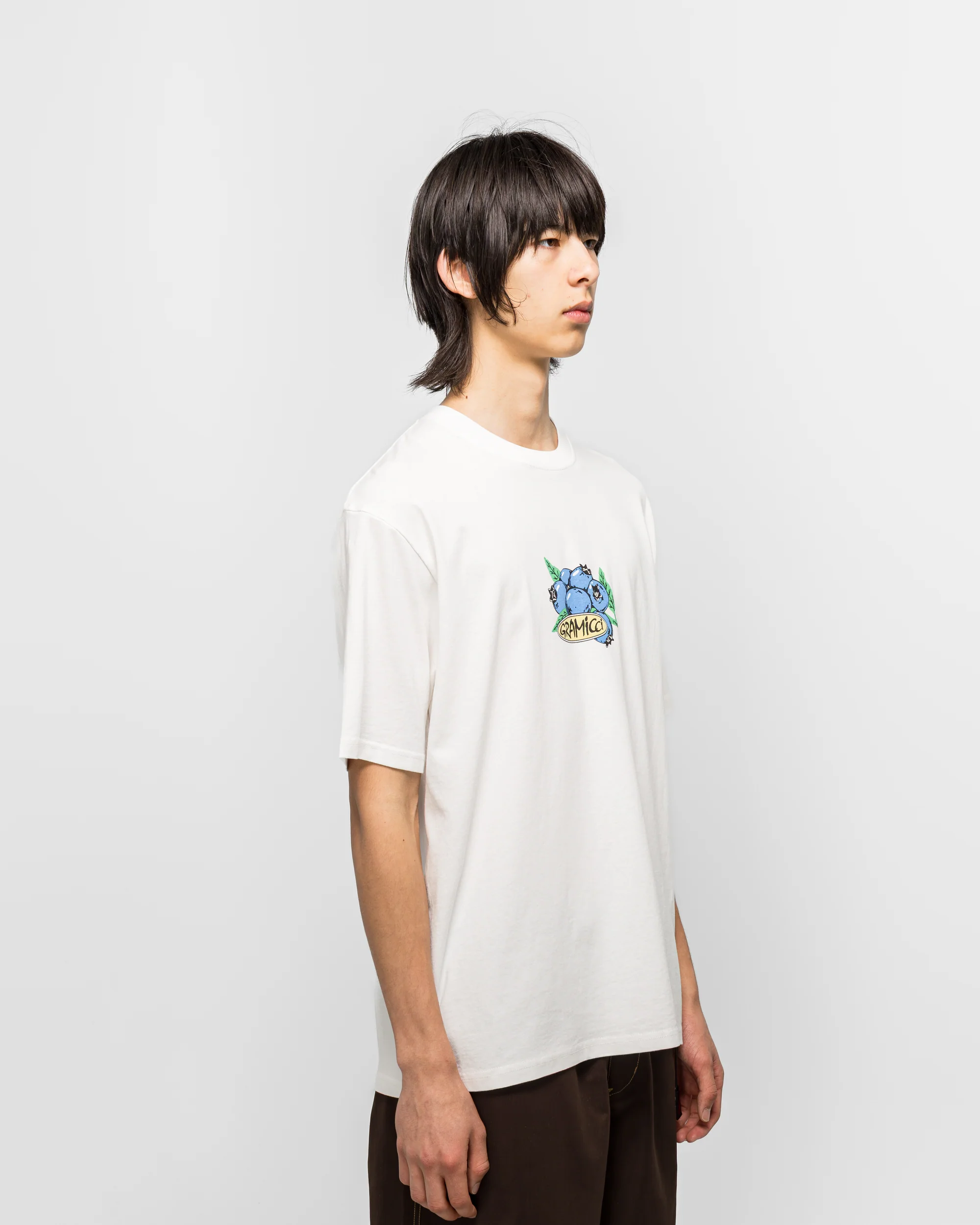 Blueberry Tee - White - Image 3