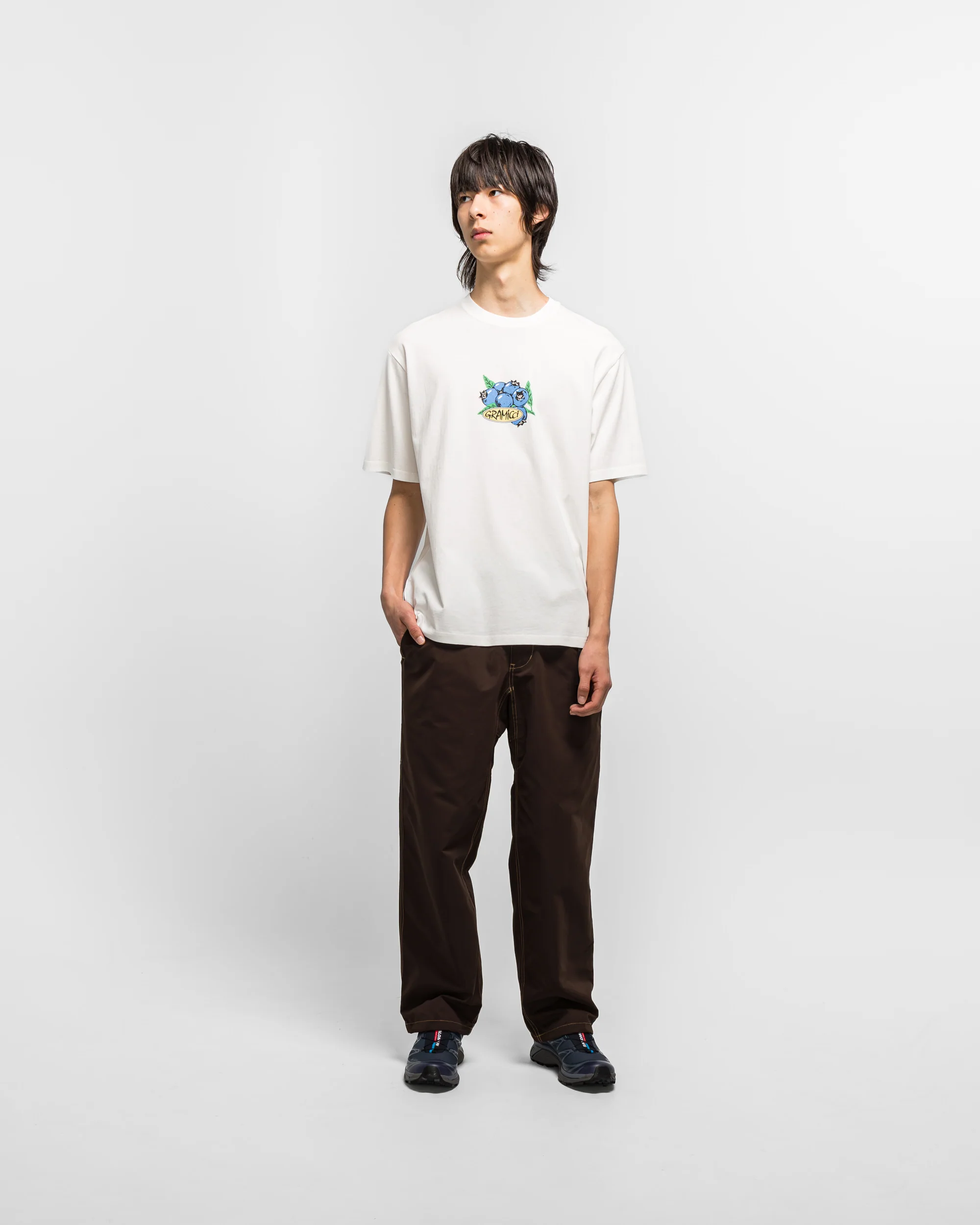 Blueberry Tee - White - Image 5