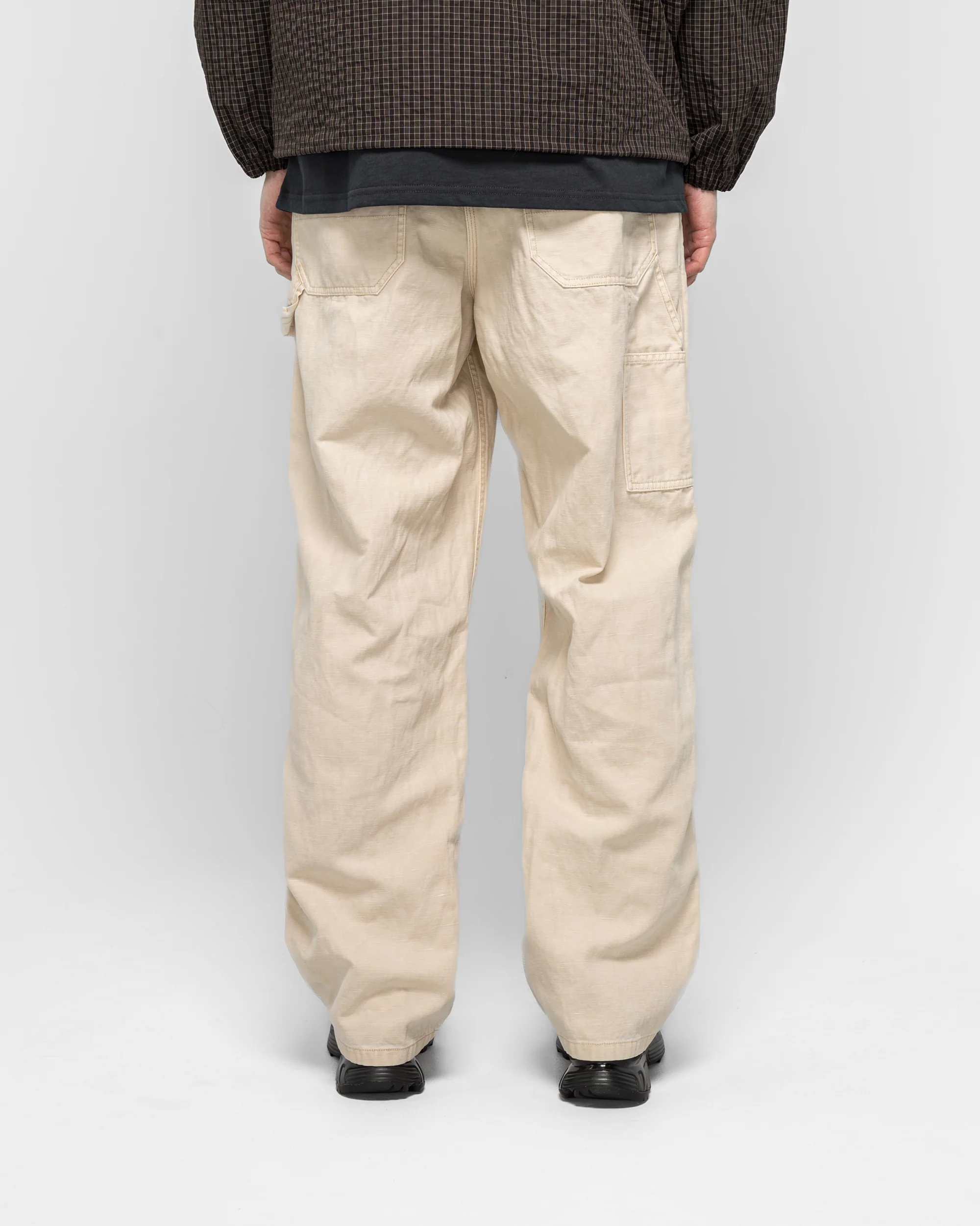 Canvas Work Pant - Bone - Image 4