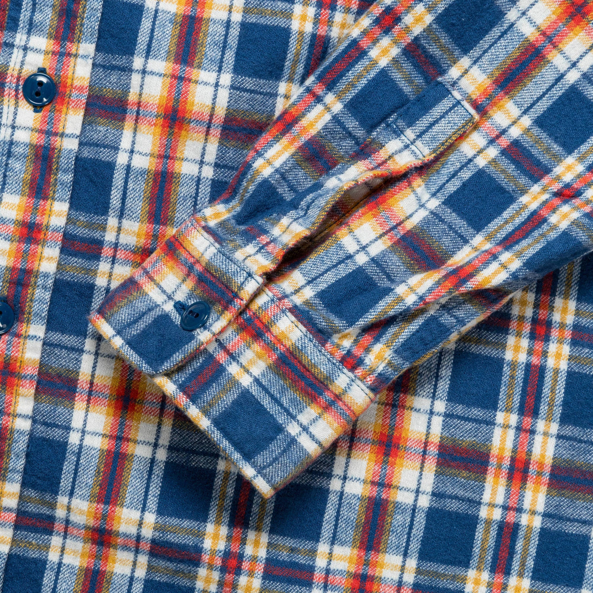 GUIDE-SHT Brushed Flannel - Blue - Image 4