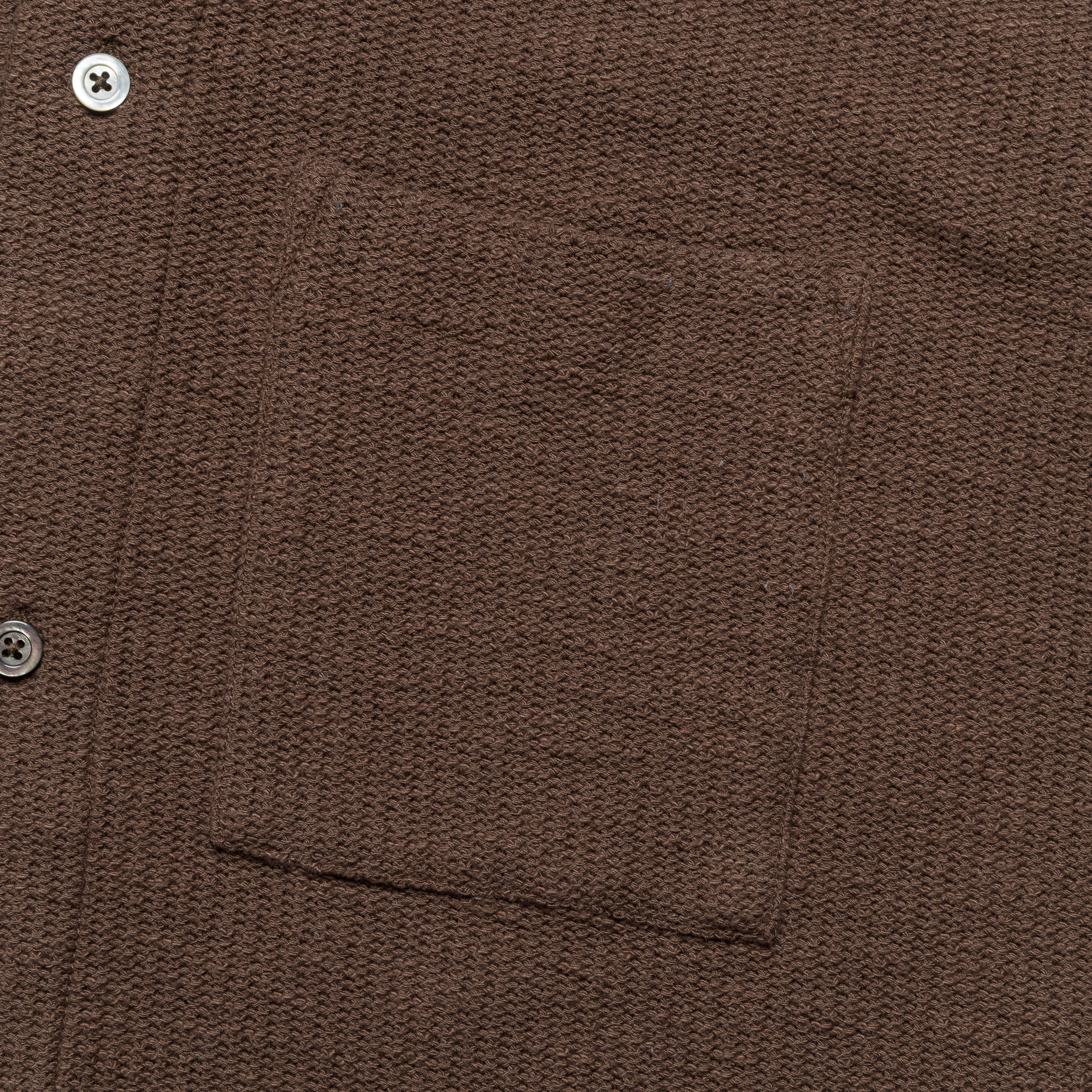 Gustav Crochet Jersey Shirt - Chestnut - Image 3