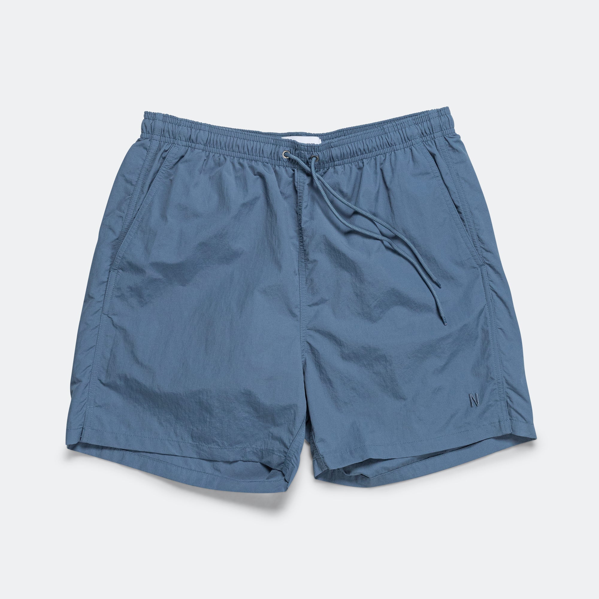 Hauge Recycled Nylon Swimmers - Fog Blue