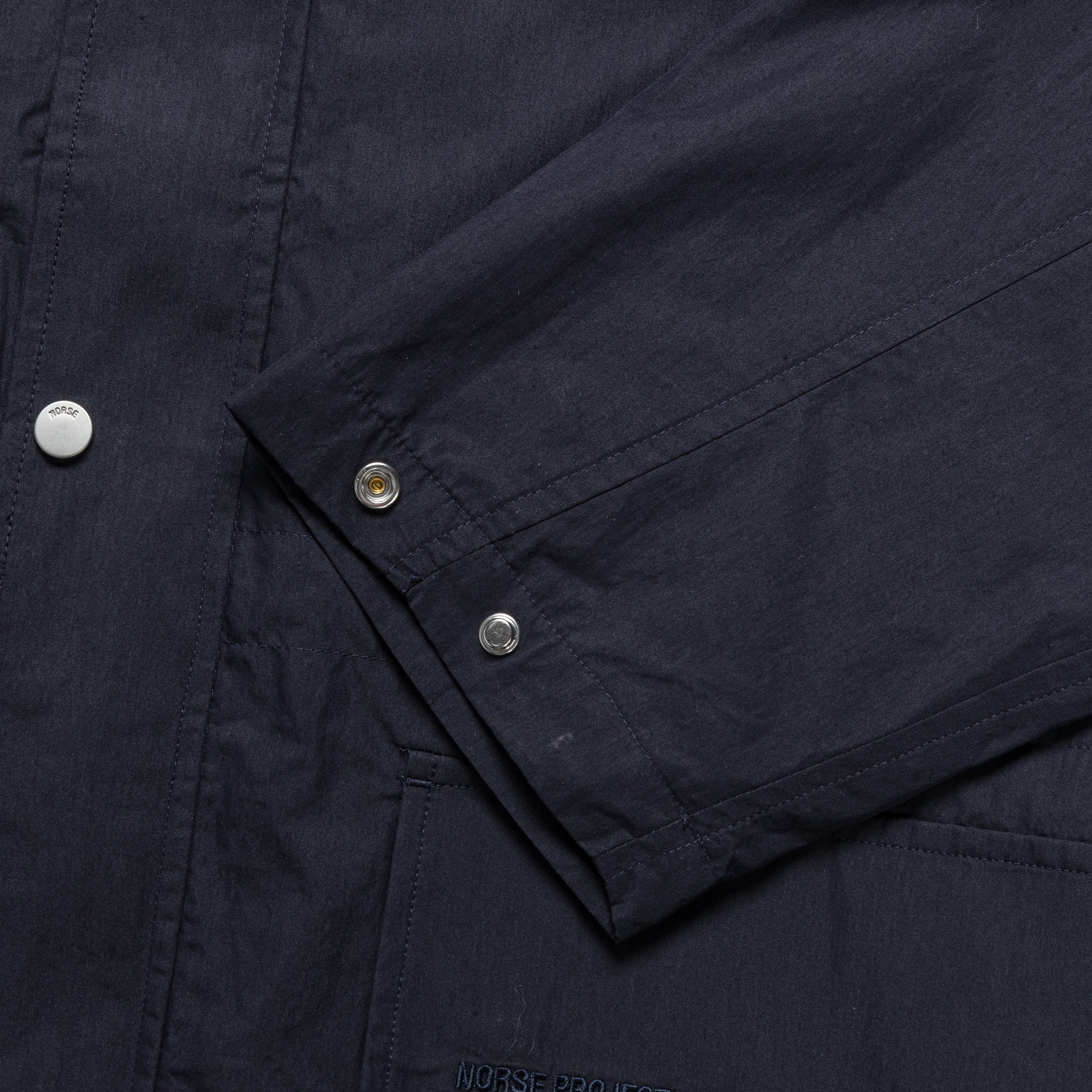 Herluf Tech Poplin Jacket - Dark Navy - Image 3