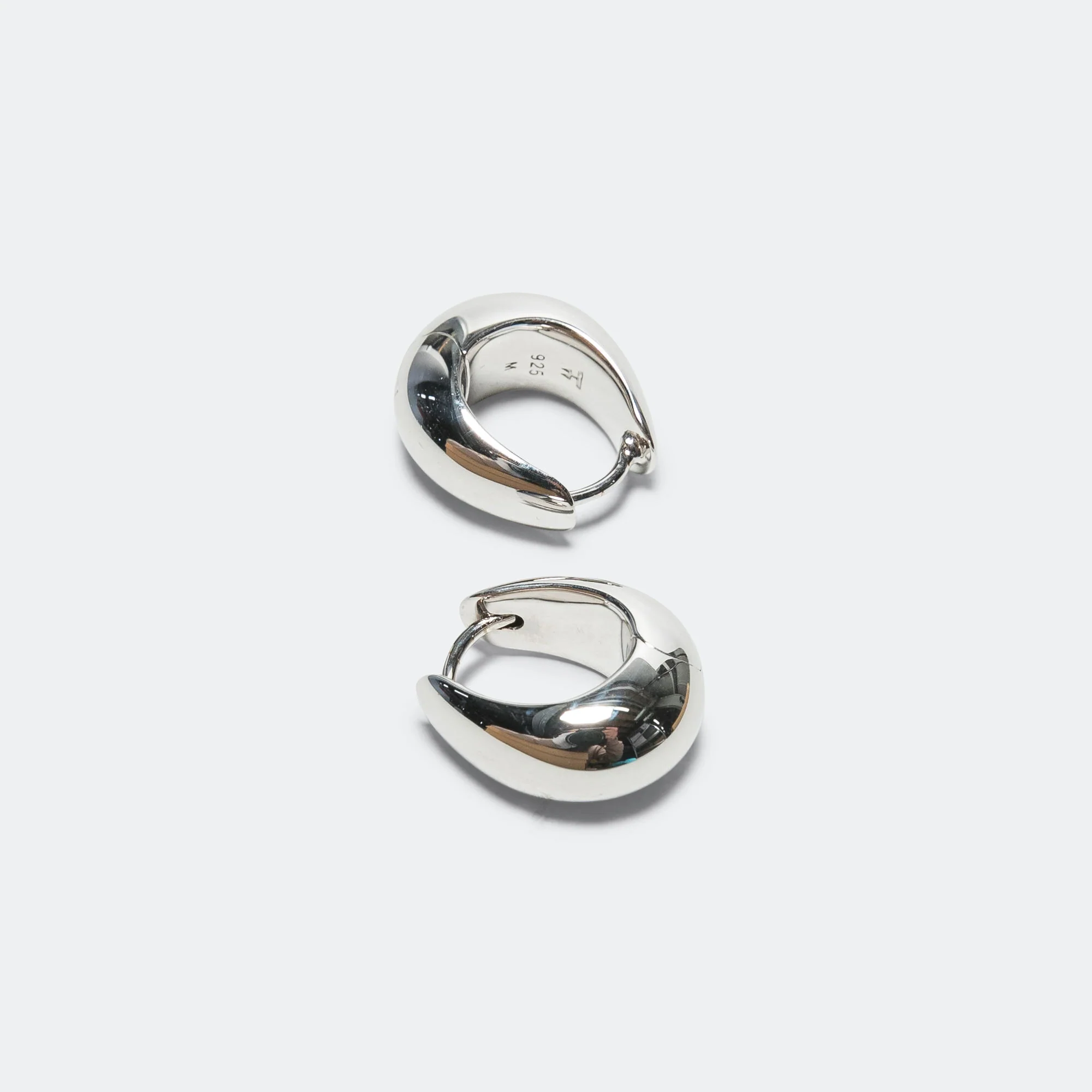 Ice Hoops Small - 925 Silver - Image 2