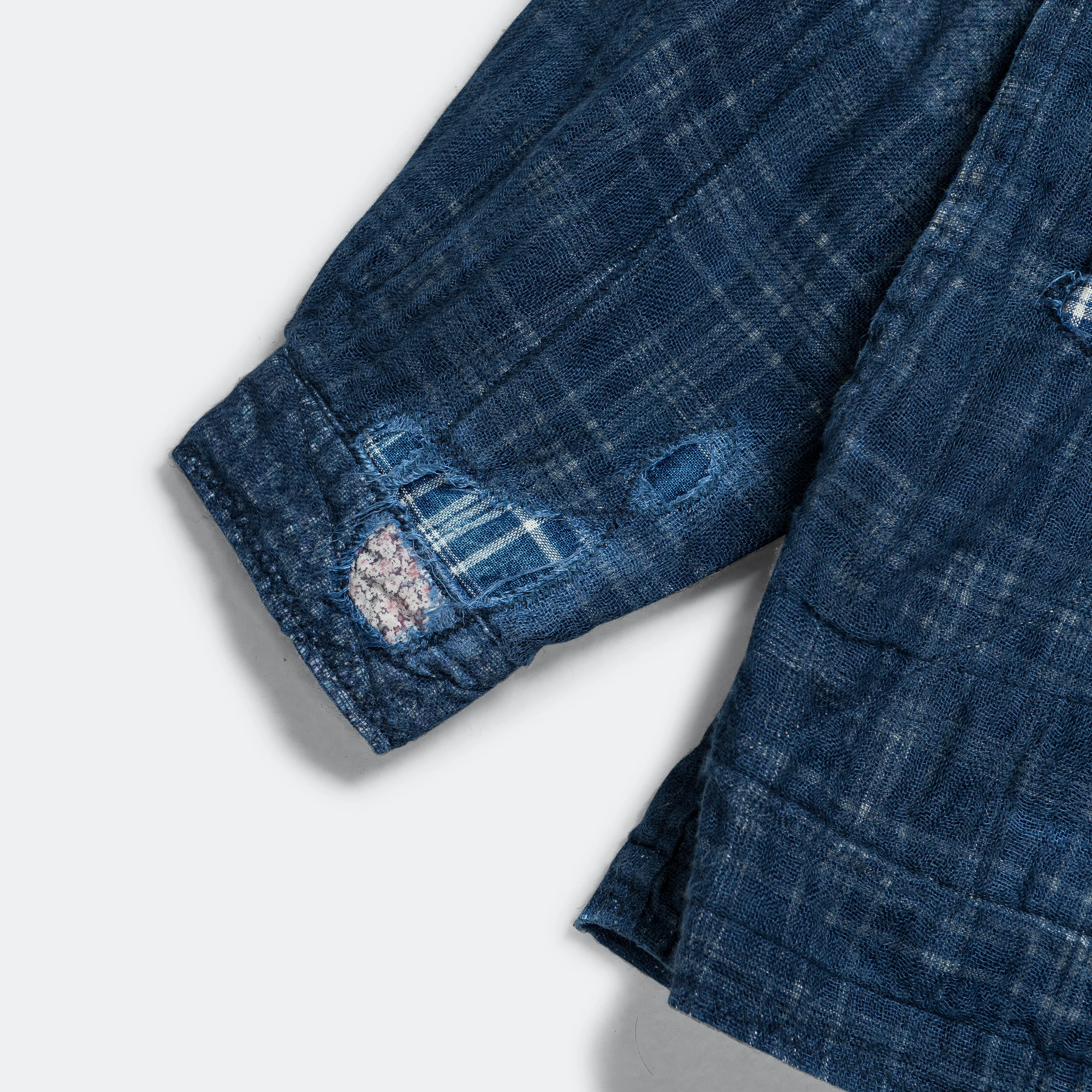 IDG Patchwork NORA-DOT TIGER JUDDBHAN Shirt - Indigo - Image 4