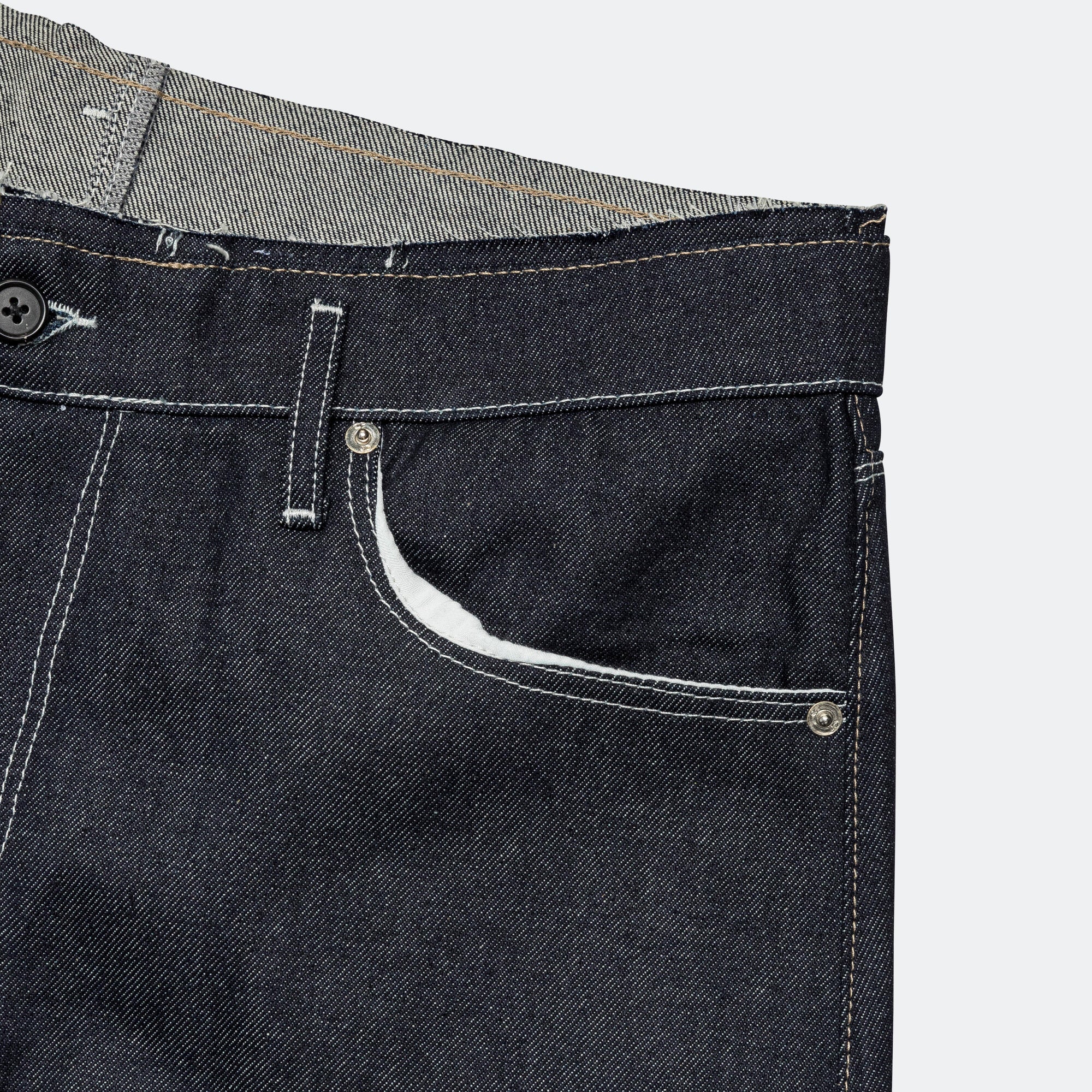 Jeans - Raw Denim Navy - Image 5