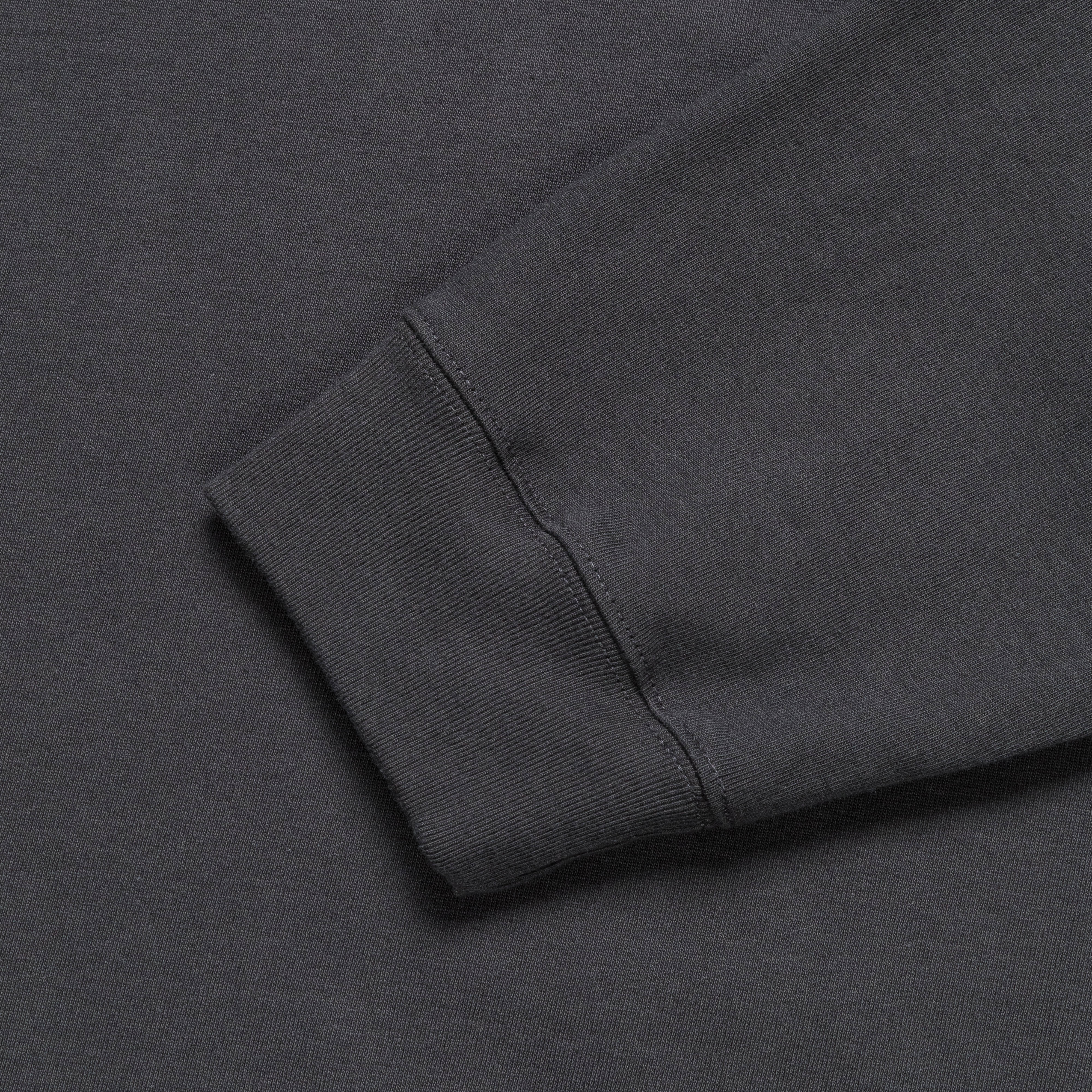 Jester Oversized Crewneck - Washed Black Jersey - Image 3