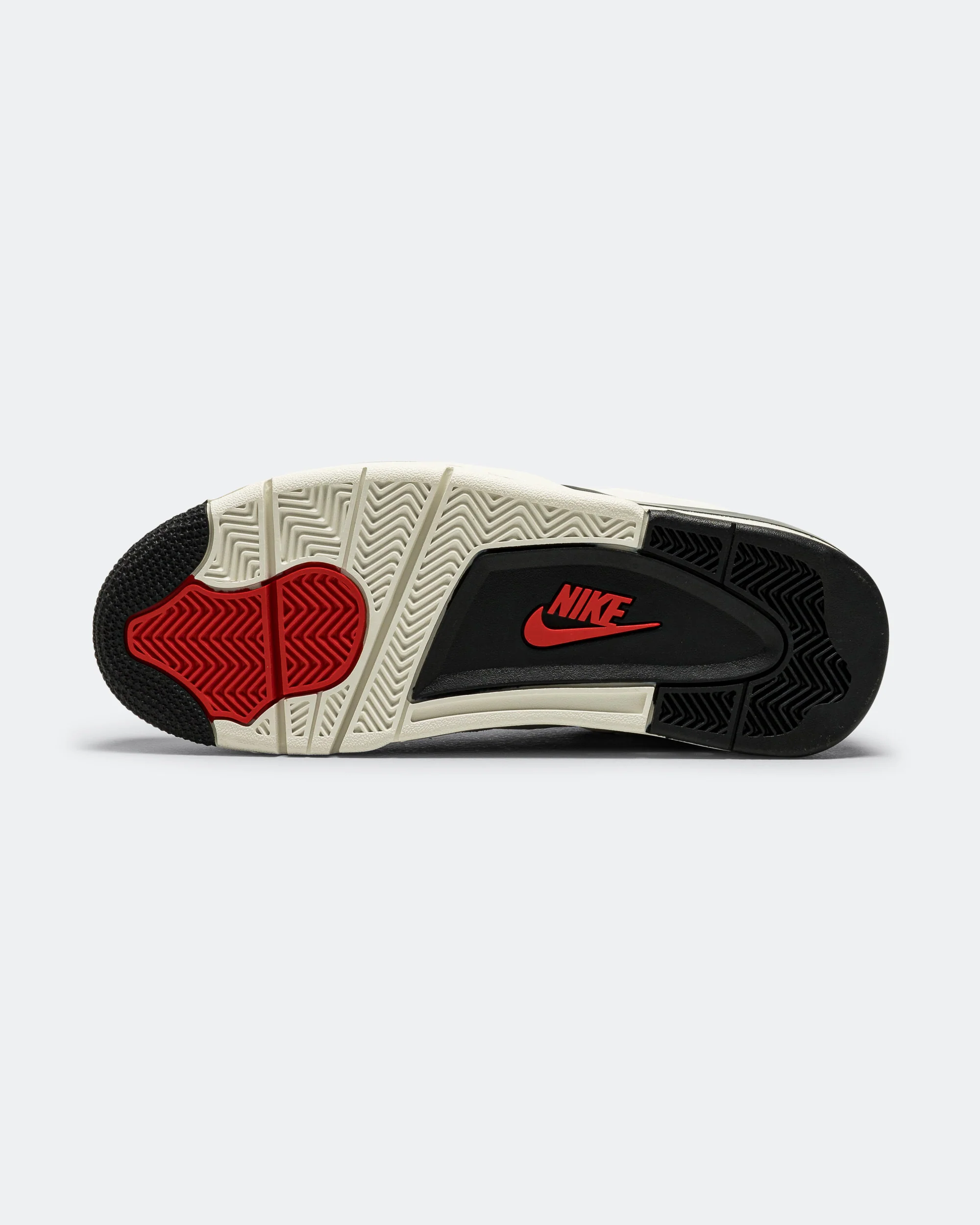 Air Jordan 4 Retro OG FC - Sail/Black-University Red - Image 5